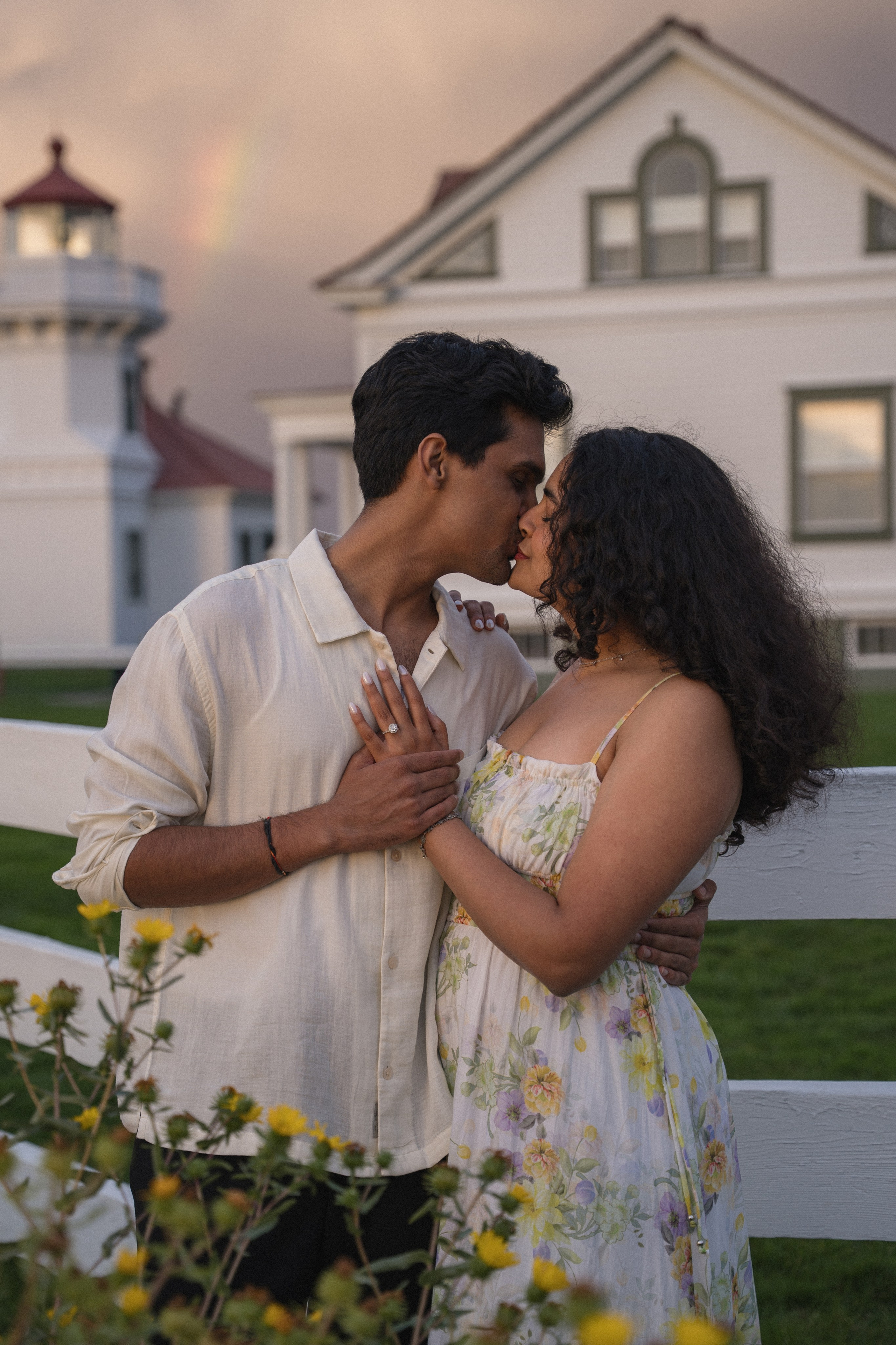 Raghav and Ananya proposal. Photographer in Washington Sophia D