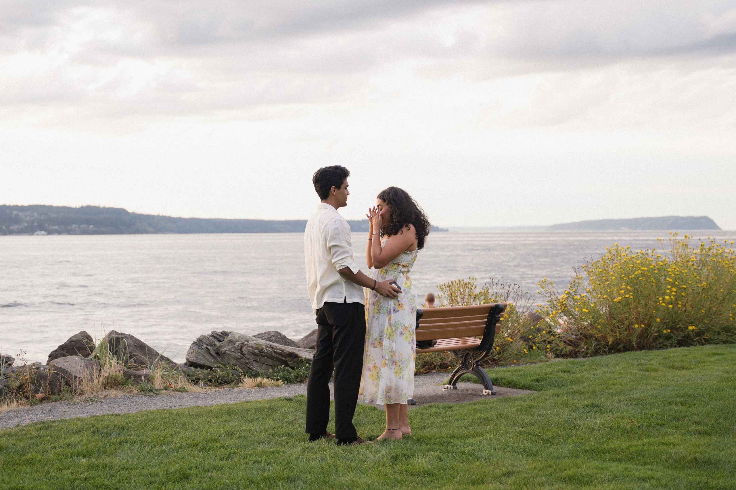 Raghav and Ananya proposal. Photographer in Washington Sophia D