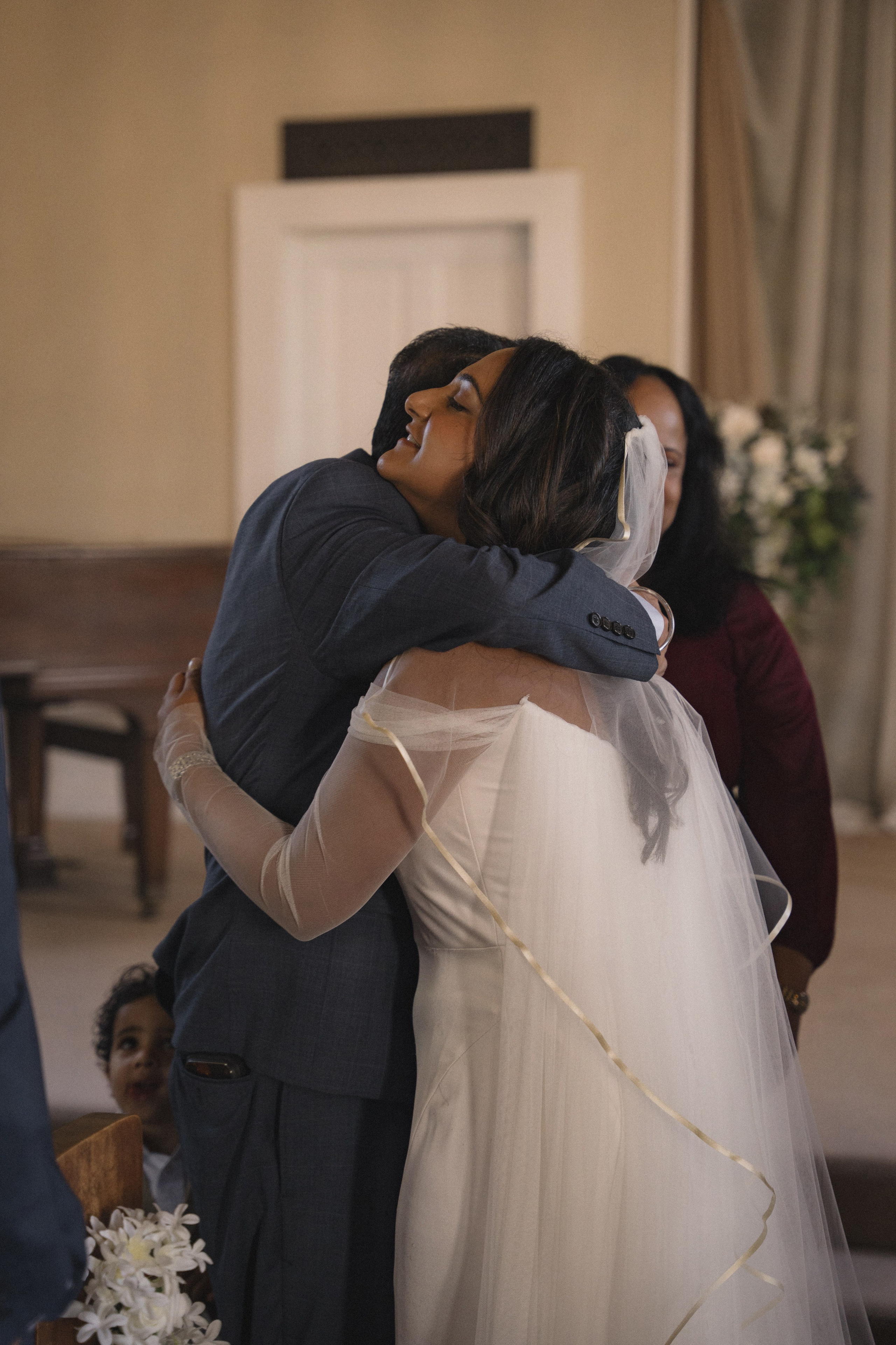 Luis and Roshni | Church ceremony. Photographer in Washington Sophia D