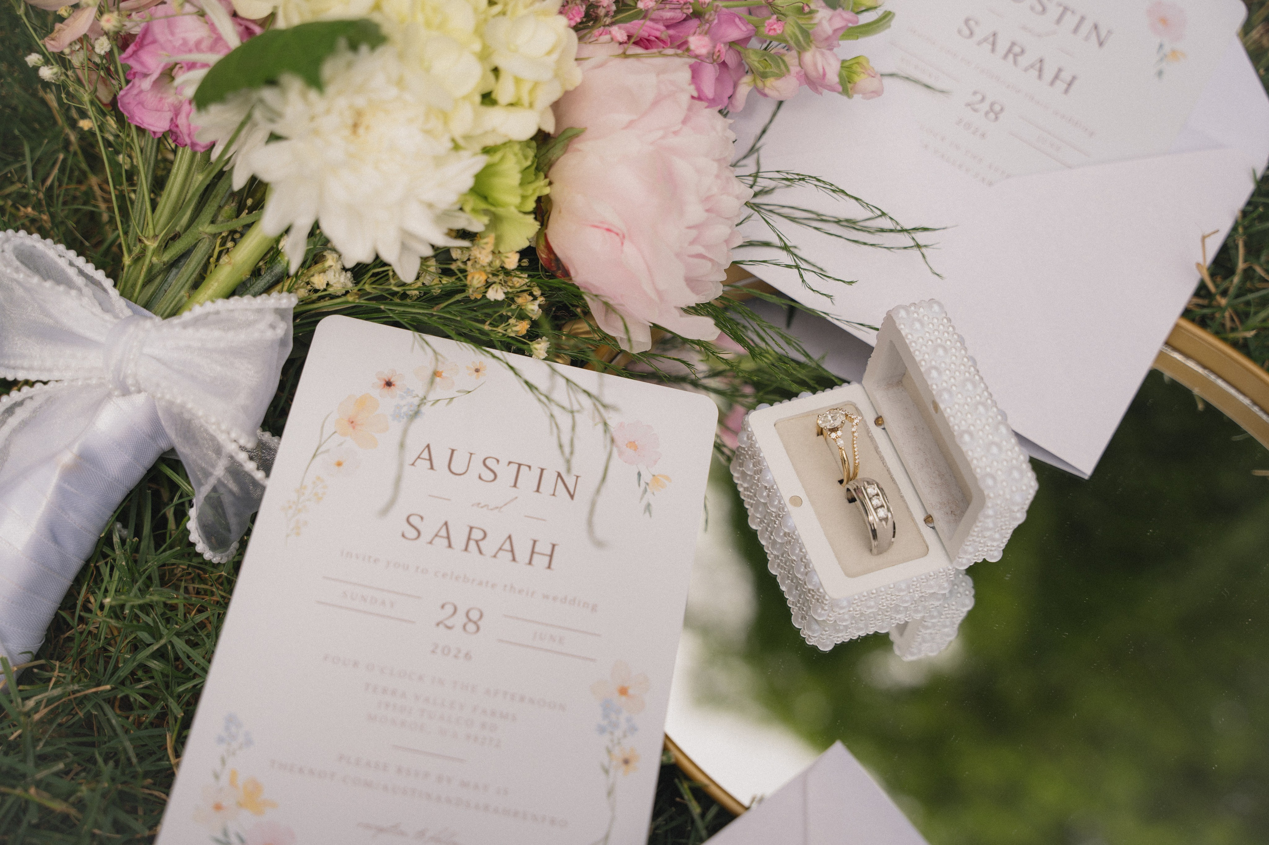 Austin and Sarah | Full Wedding day. Photographer in Washington Sophia D