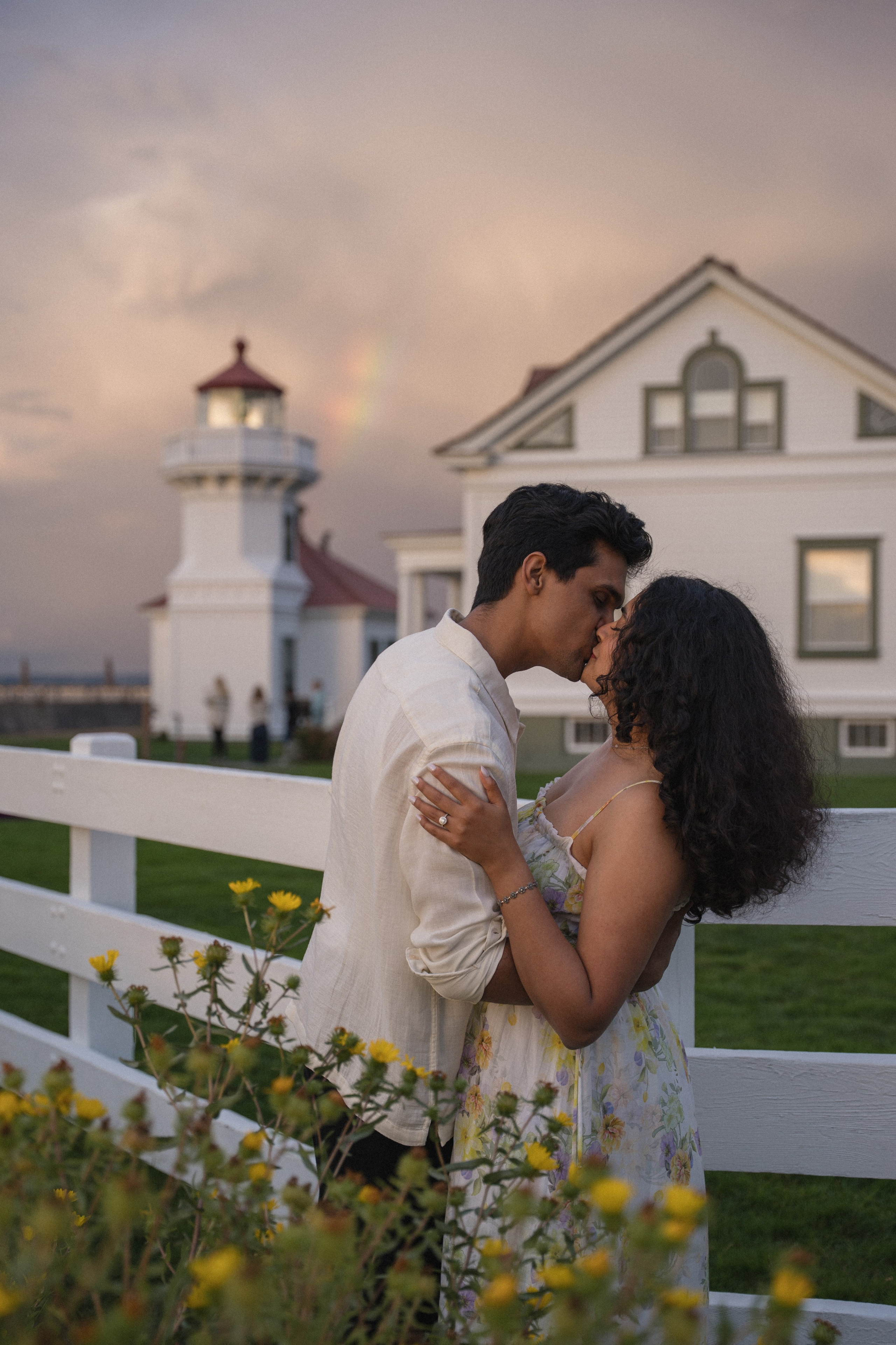 Raghav and Ananya proposal. Photographer in Washington Sophia D