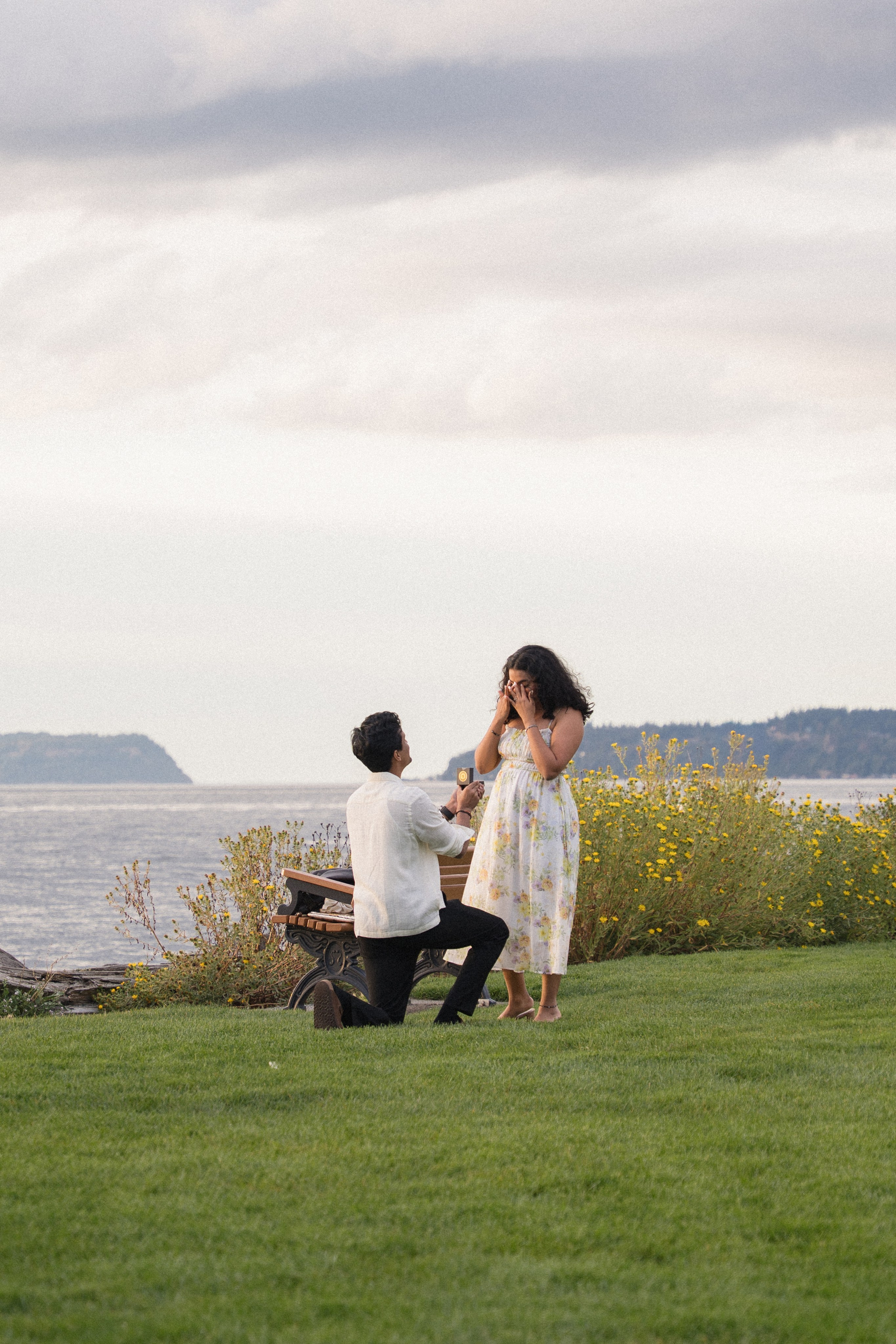 Raghav and Ananya proposal. Photographer in Washington Sophia D