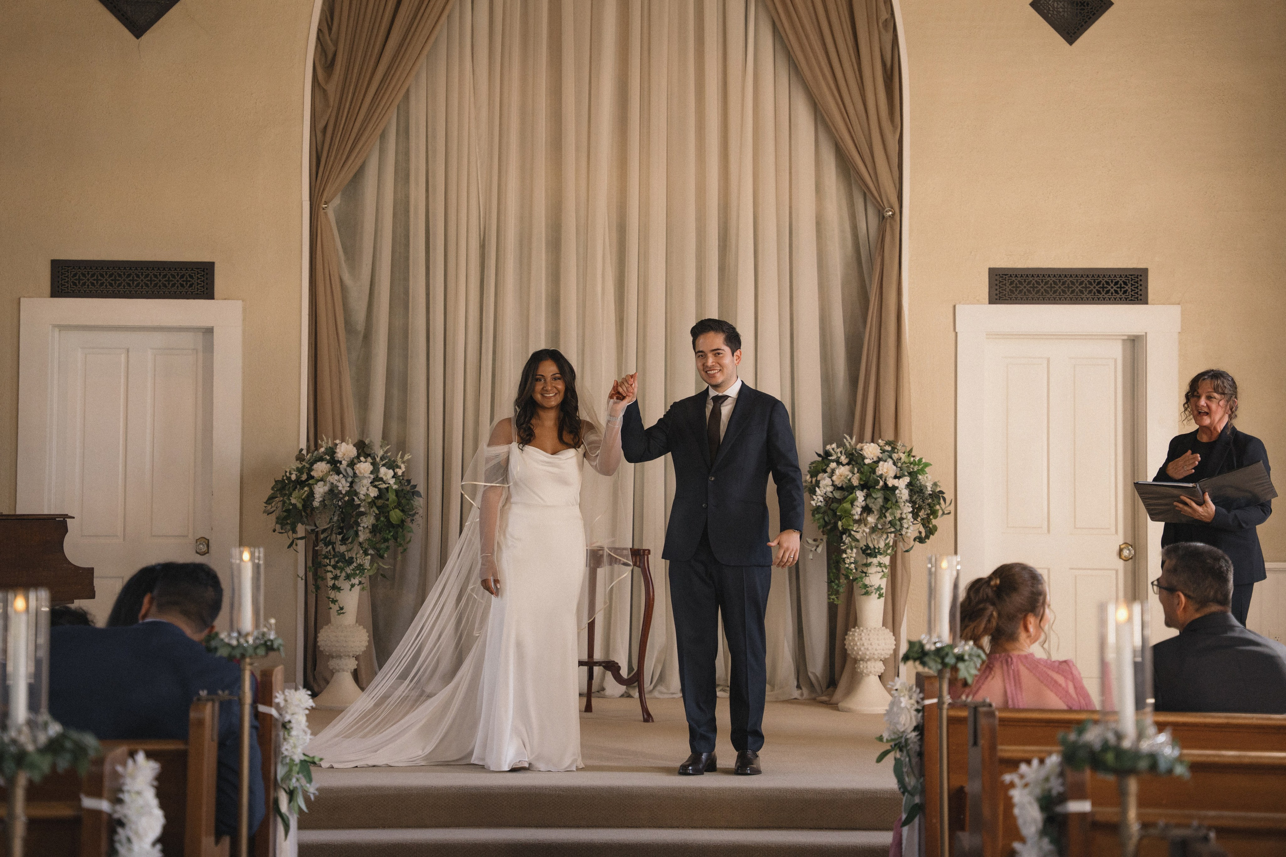 Luis and Roshni | Church ceremony. Photographer in Washington Sophia D