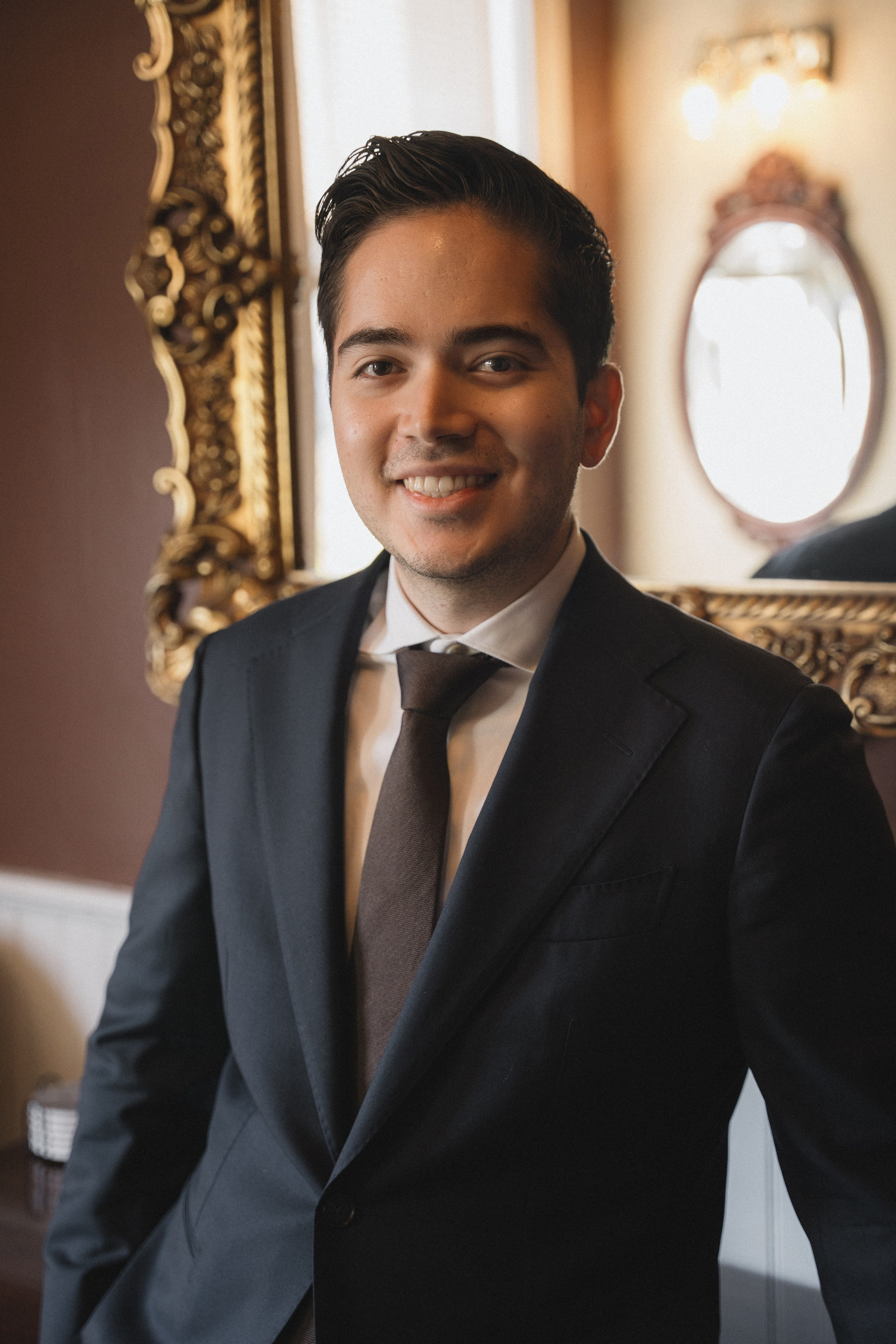 Luis and Roshni | Church ceremony. Photographer in Washington Sophia D
