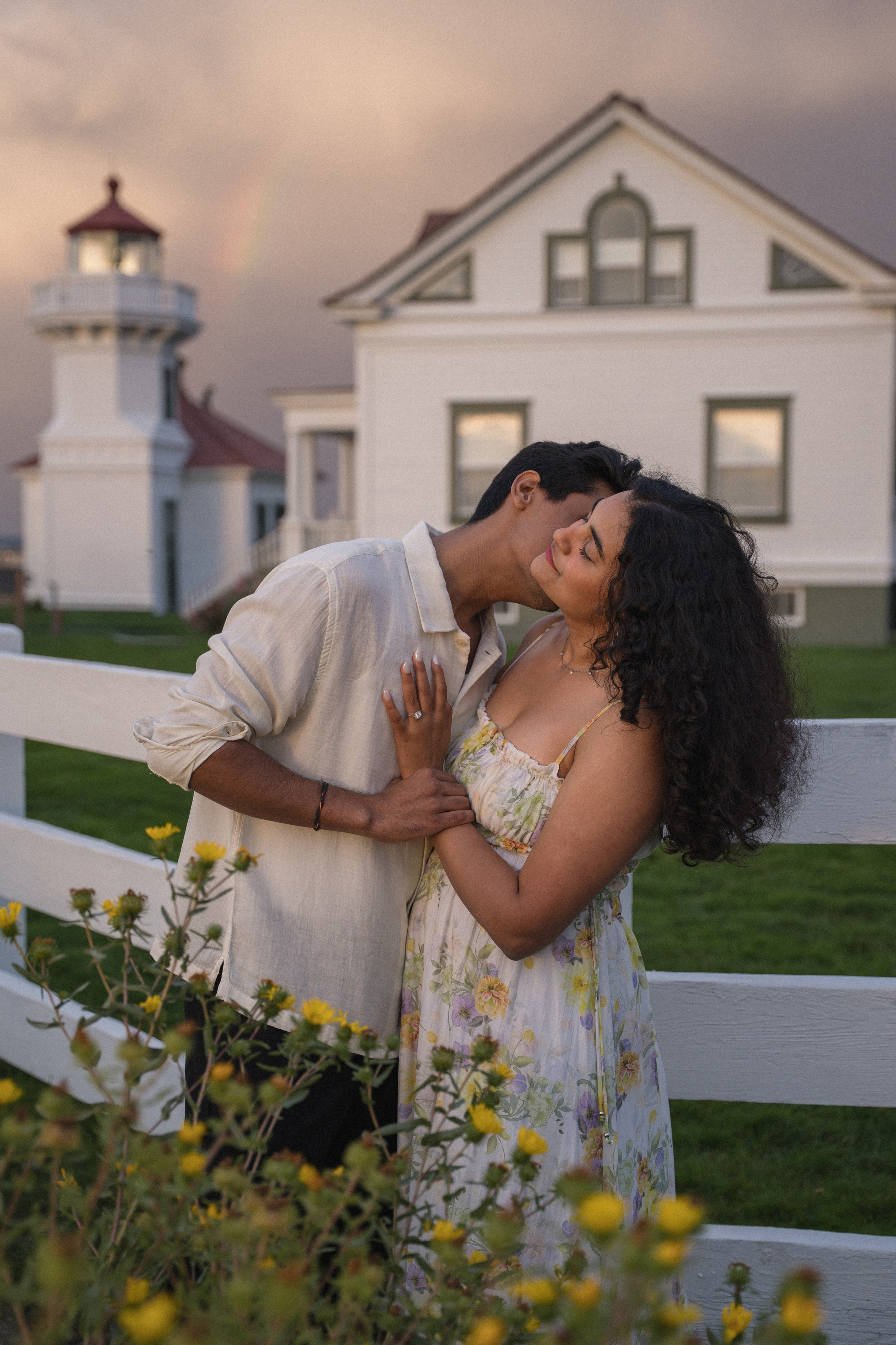 Raghav and Ananya proposal. Photographer in Washington Sophia D