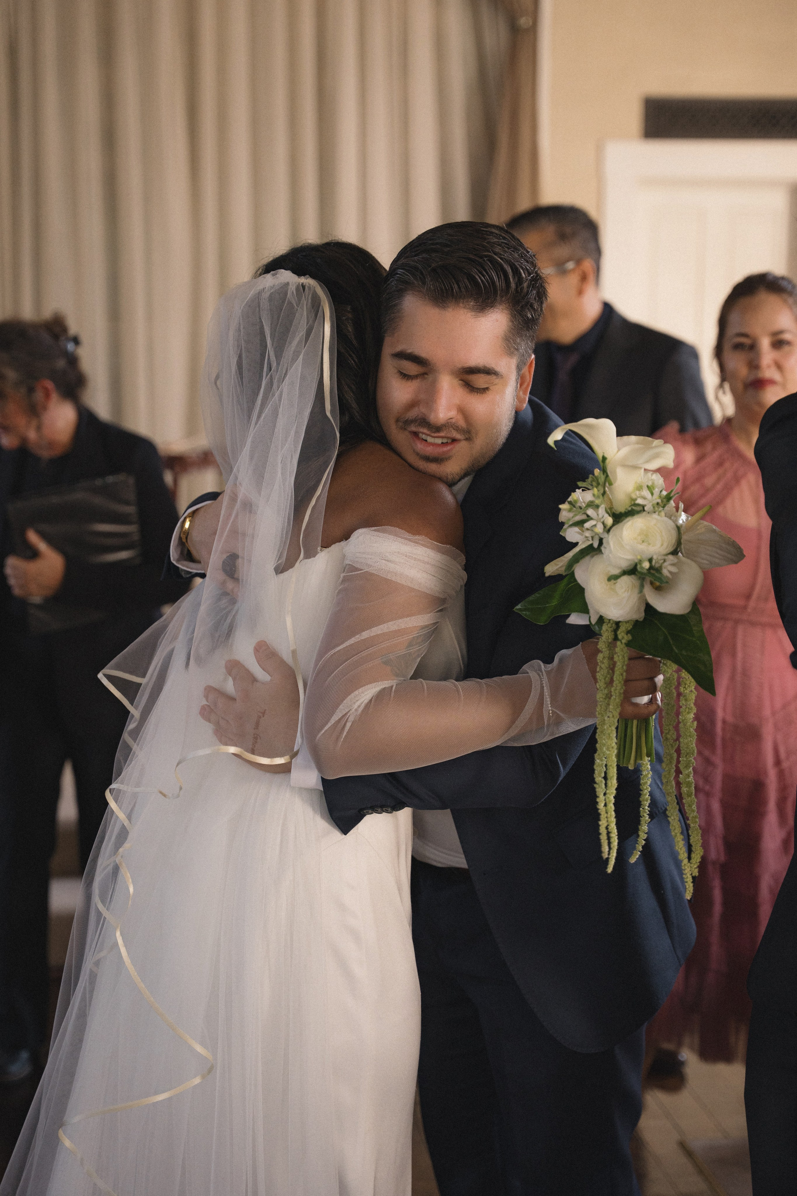 Luis and Roshni | Church ceremony. Photographer in Washington Sophia D