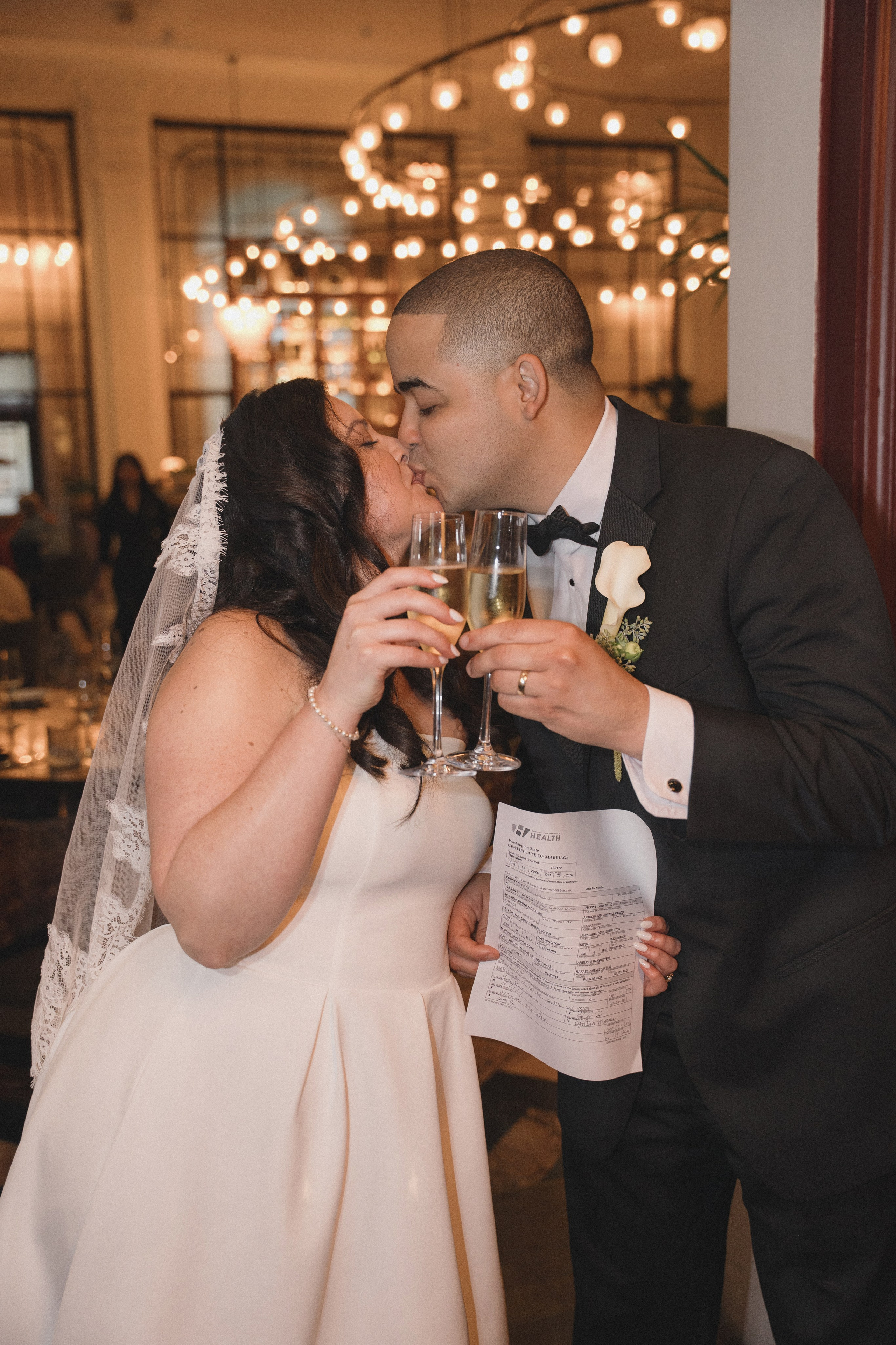 Anthony and Jessica | Intimate wedding. Photographer in Washington Sophia D