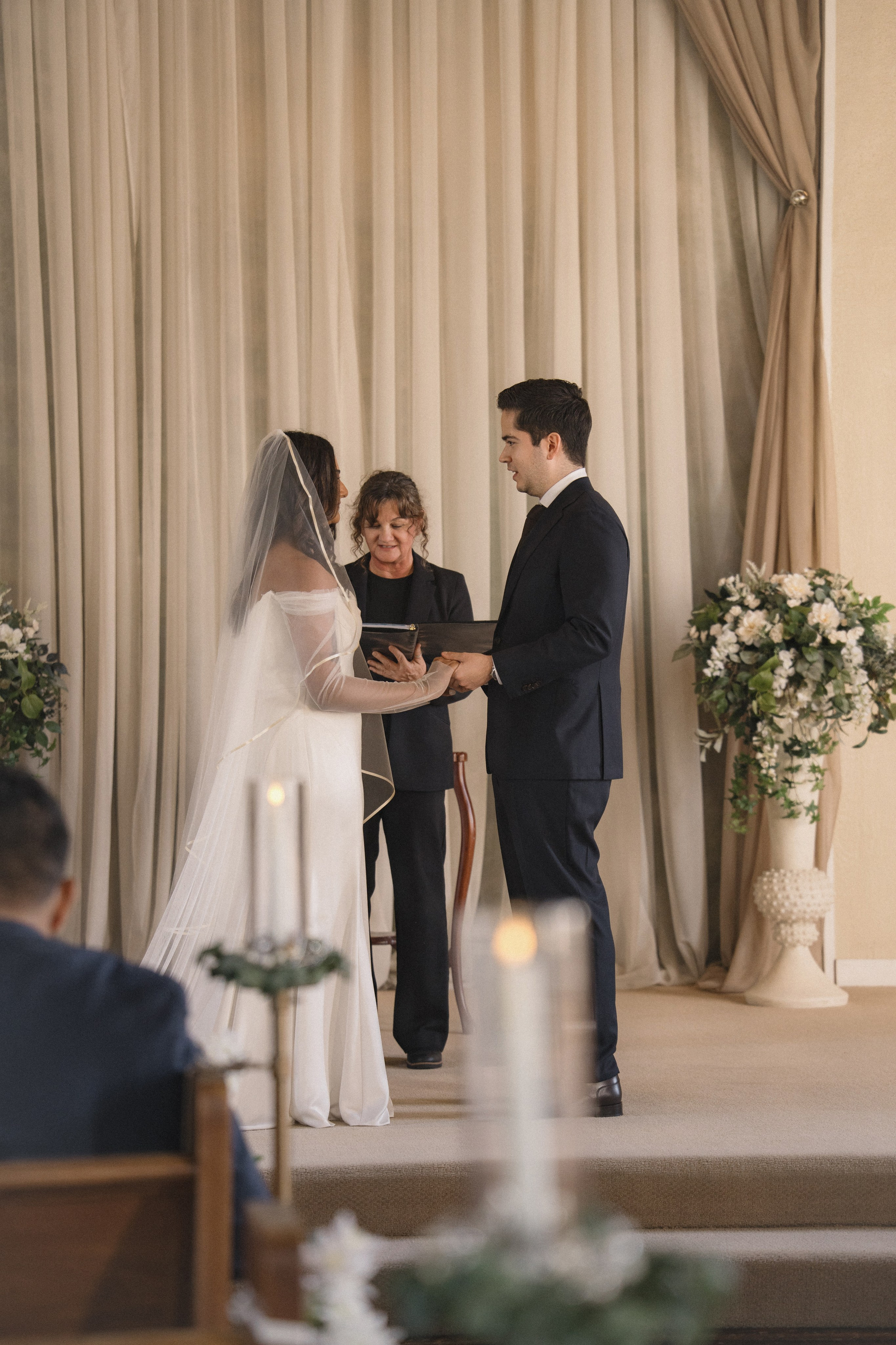 Luis and Roshni | Church ceremony. Photographer in Washington Sophia D