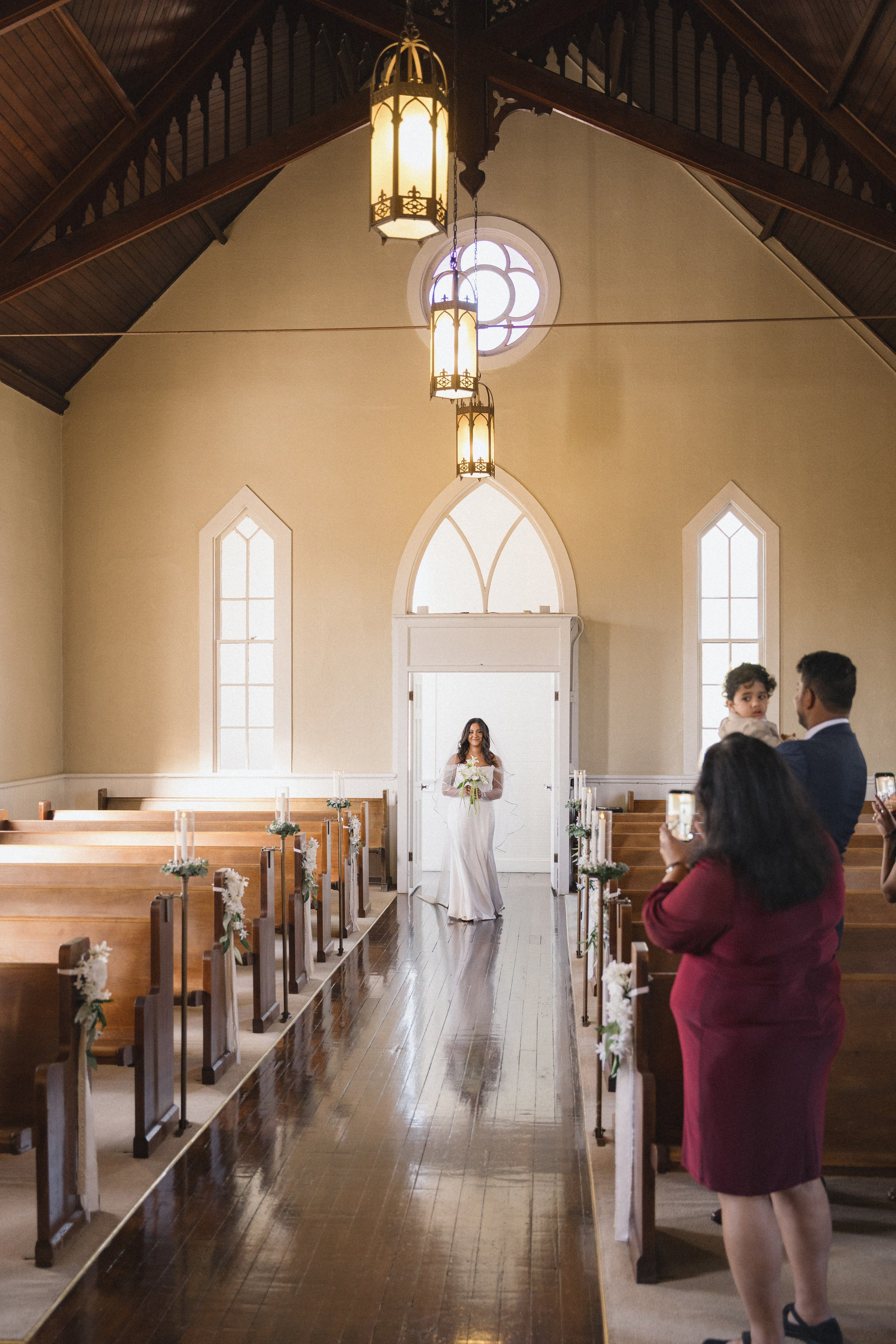 Luis and Roshni | Church ceremony. Photographer in Washington Sophia D