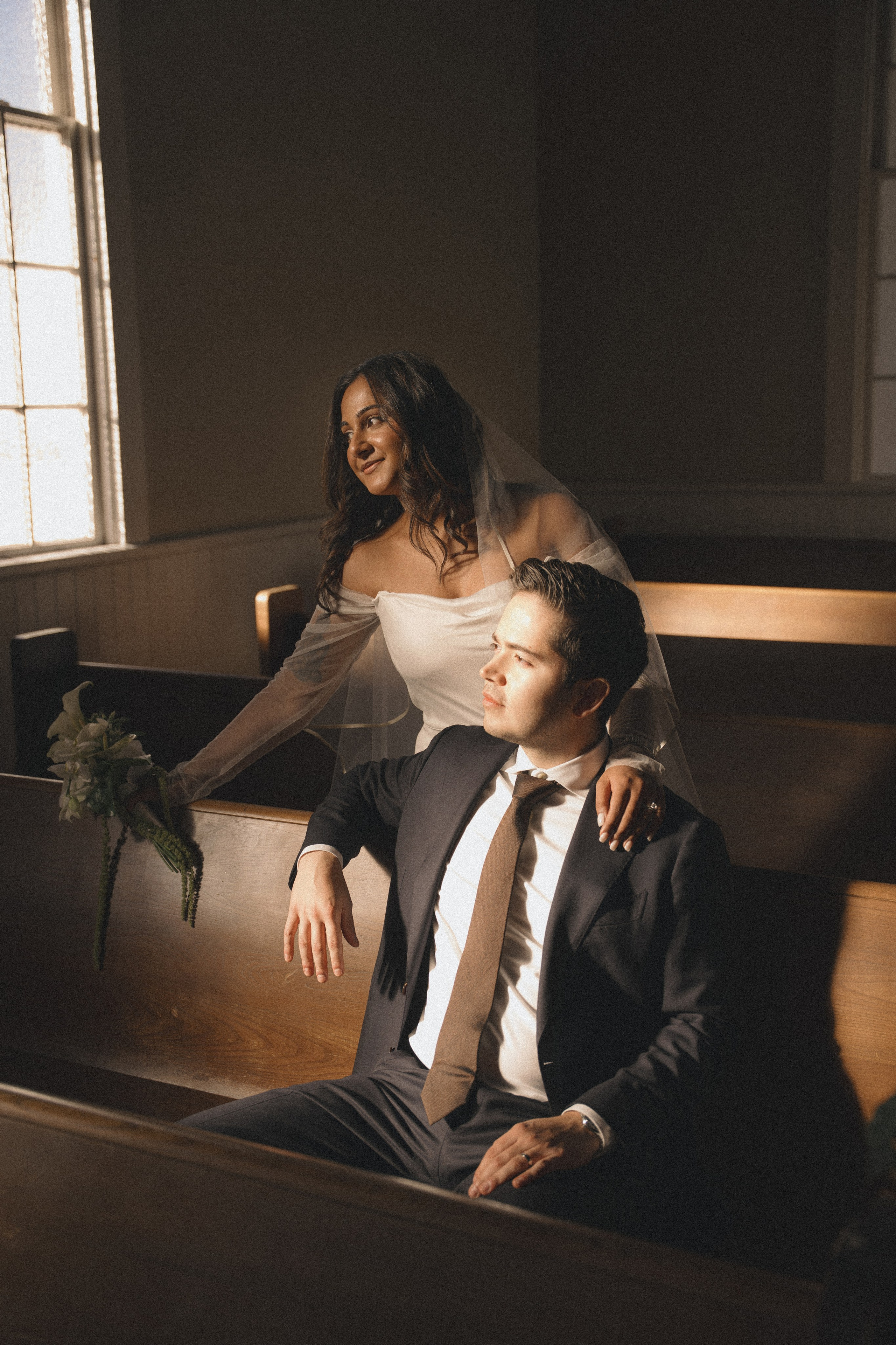 Luis and Roshni | Church ceremony. Photographer in Washington Sophia D