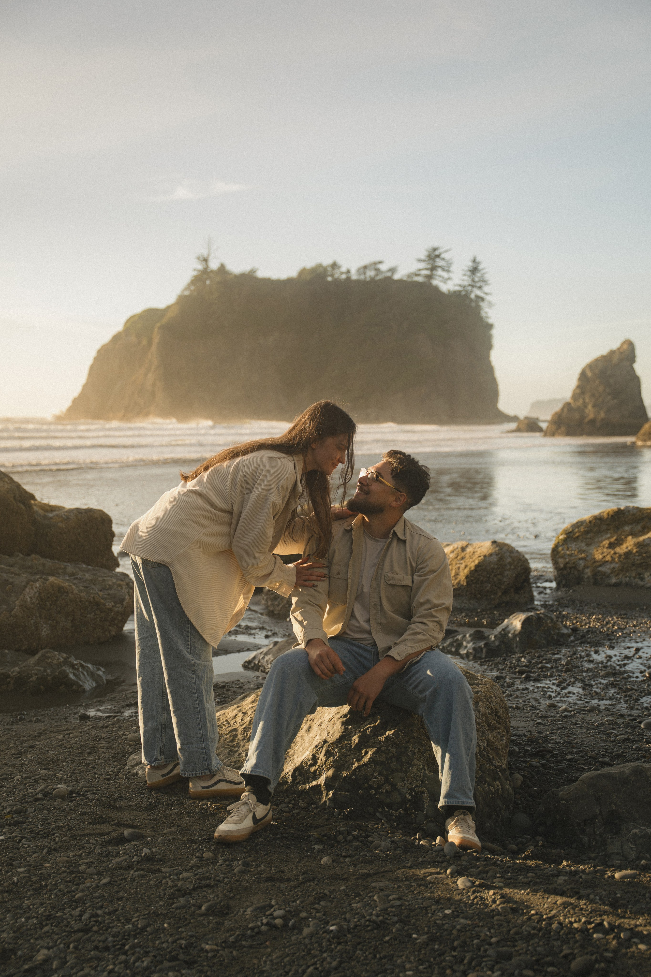 Andrew and Tanya proposal. Photographer in Washington Sophia D