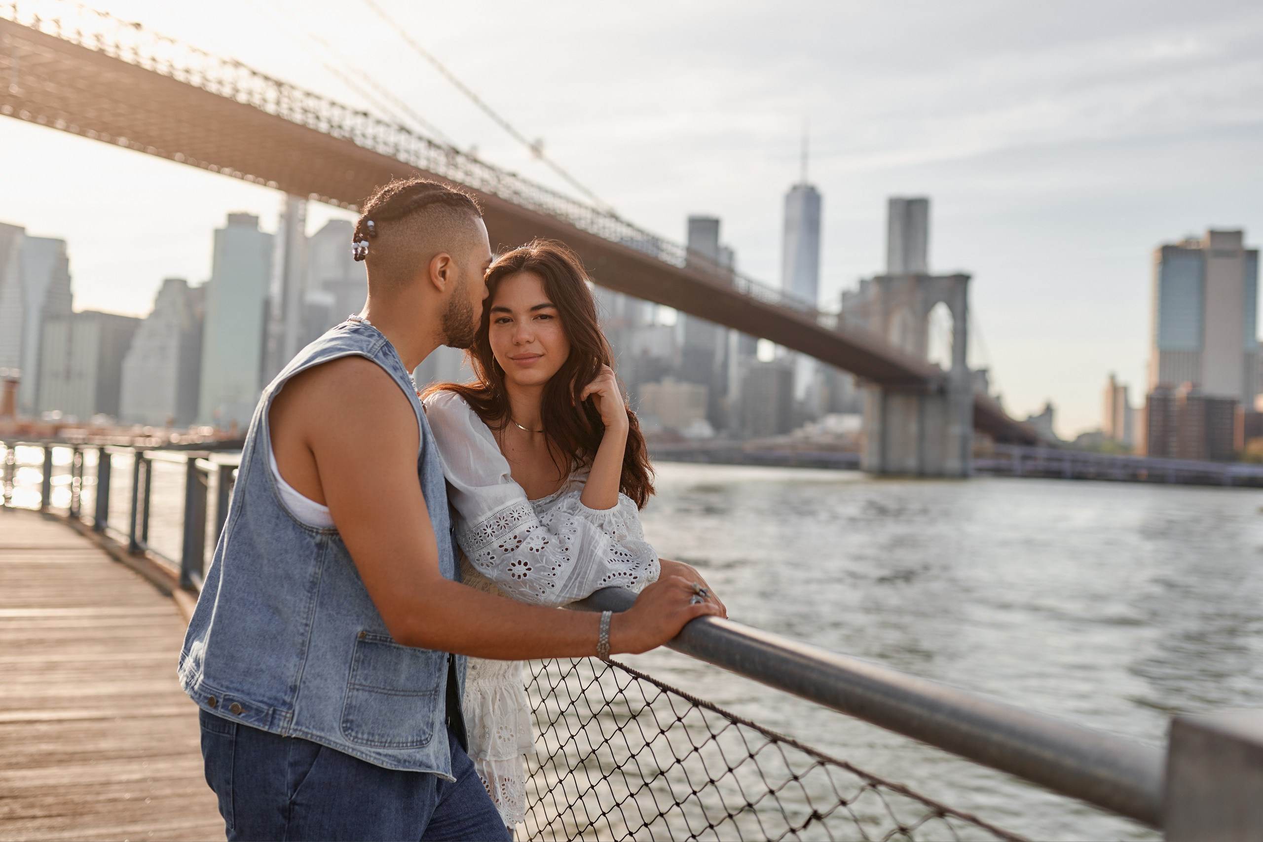 Engagement photo shoot NYC. Professional Wedding and event photographer USA New York