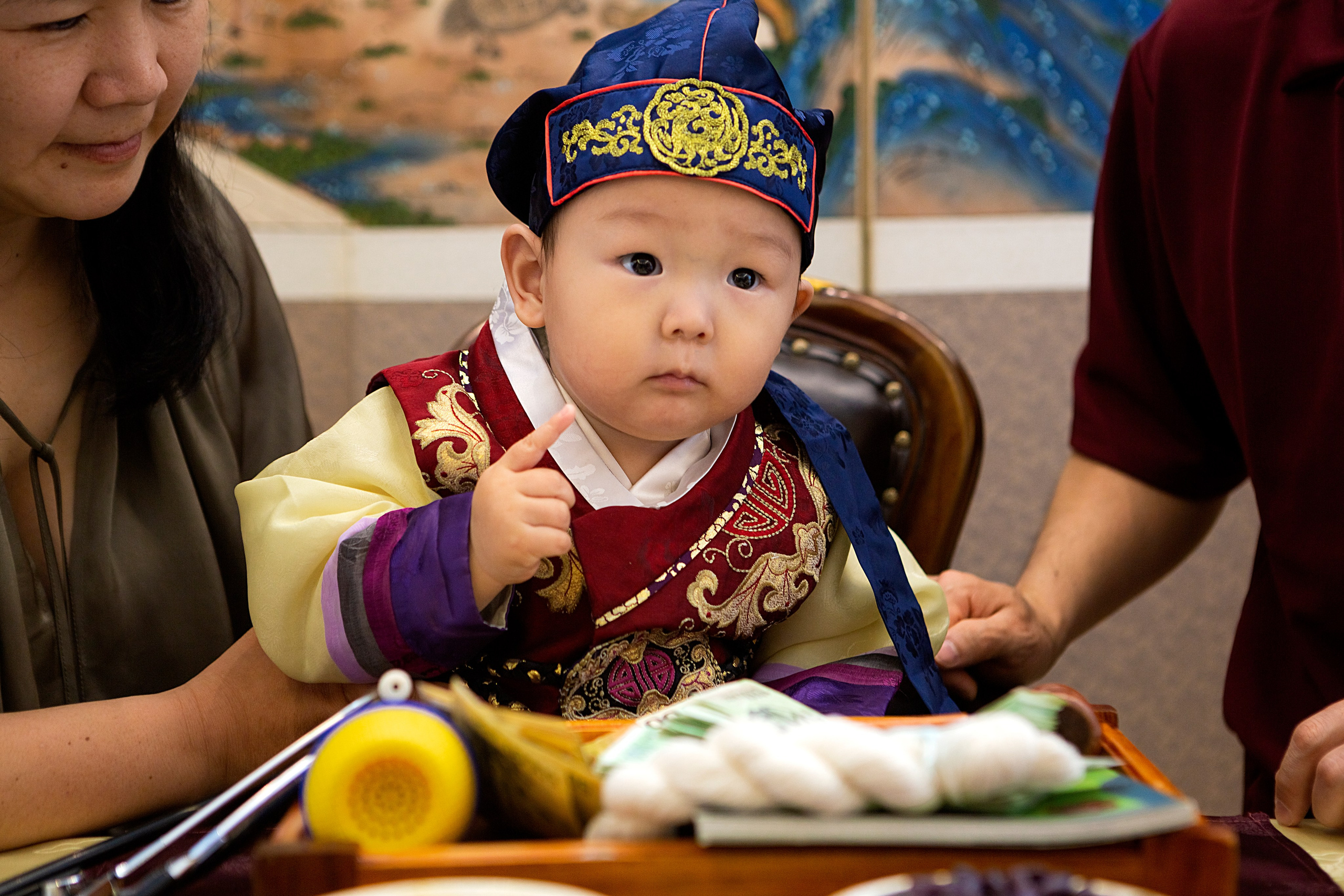 Артём в студии. Фотограф беременности, ньюборн и годовасиков в Корее Жанна Хан