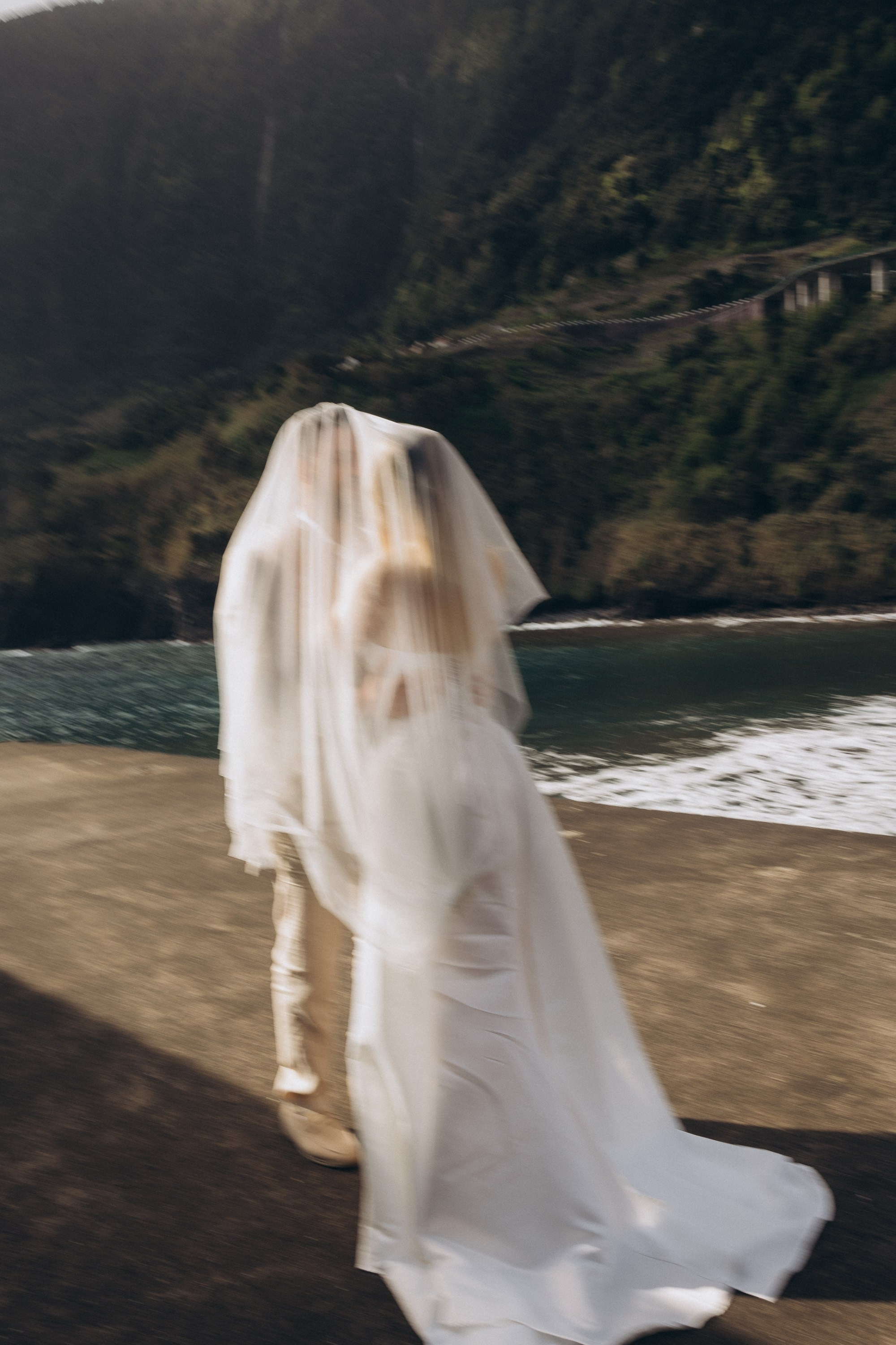 After Wedding Photoshoot at Seixal Beach, Madeira | Romantic Couple Session
