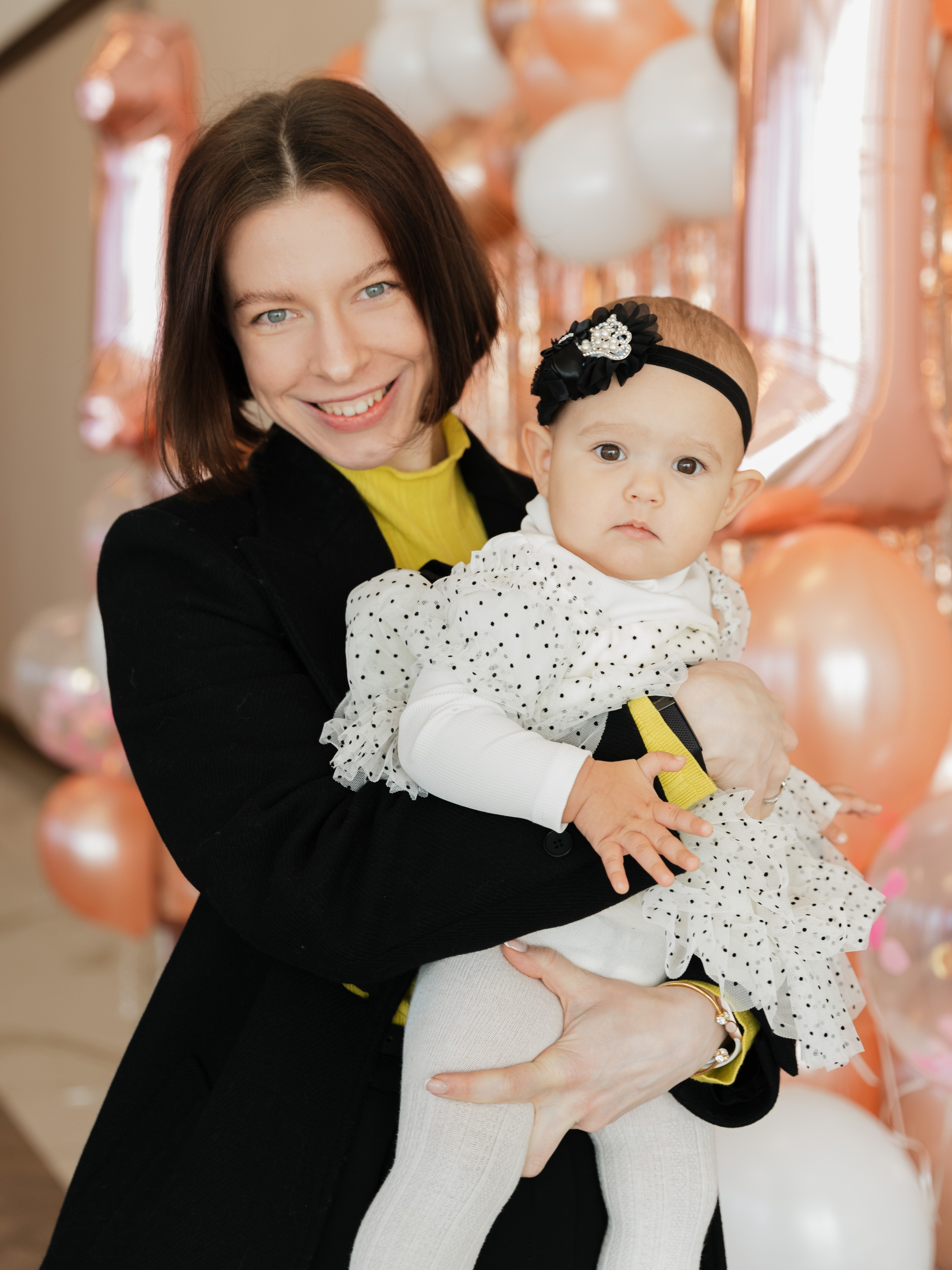 First birthday photoshoot Emily