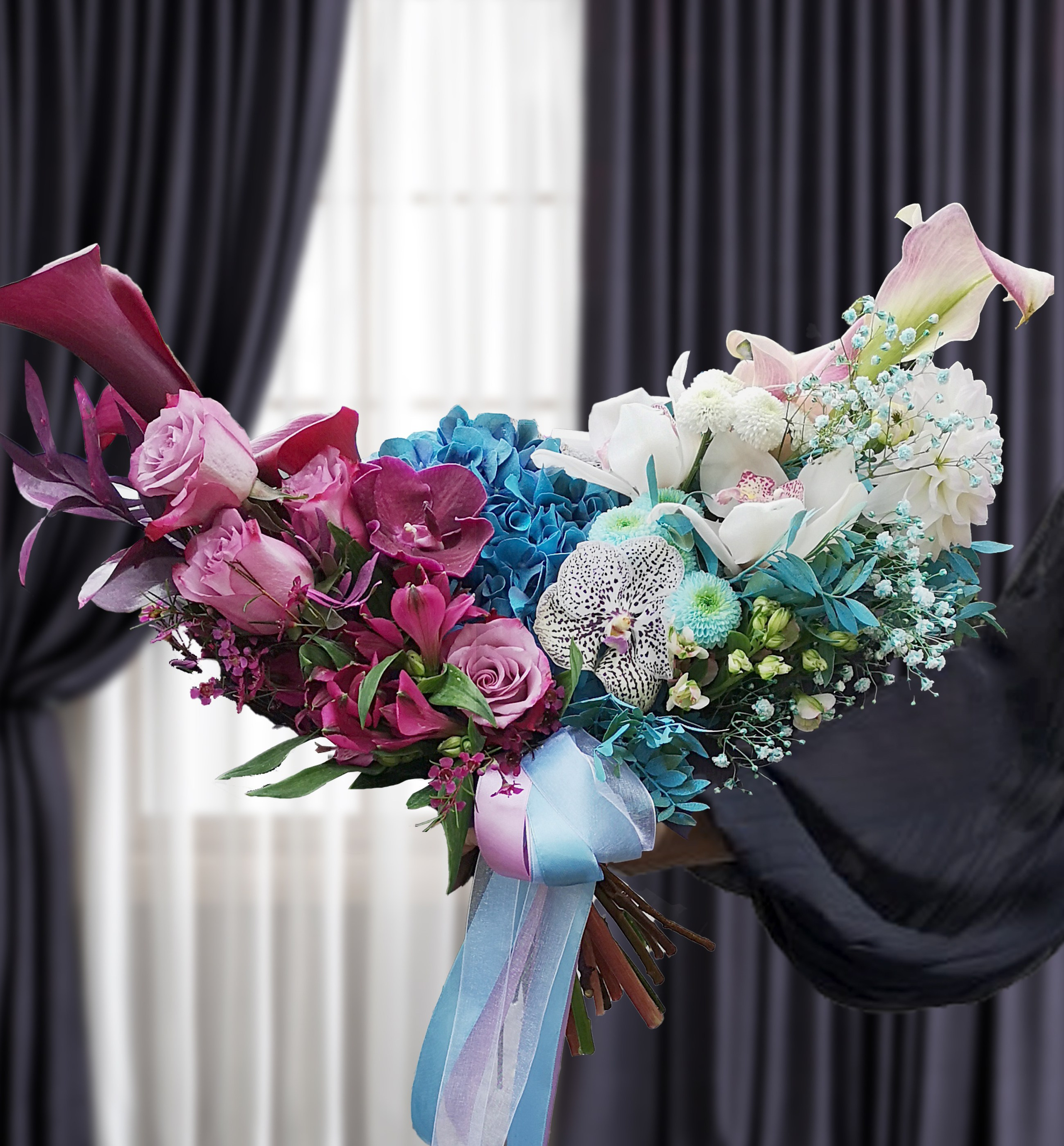 Dāvanu pušķi. Event design, decoration, floristry, gift, Irina Novika, Riga, Latvia