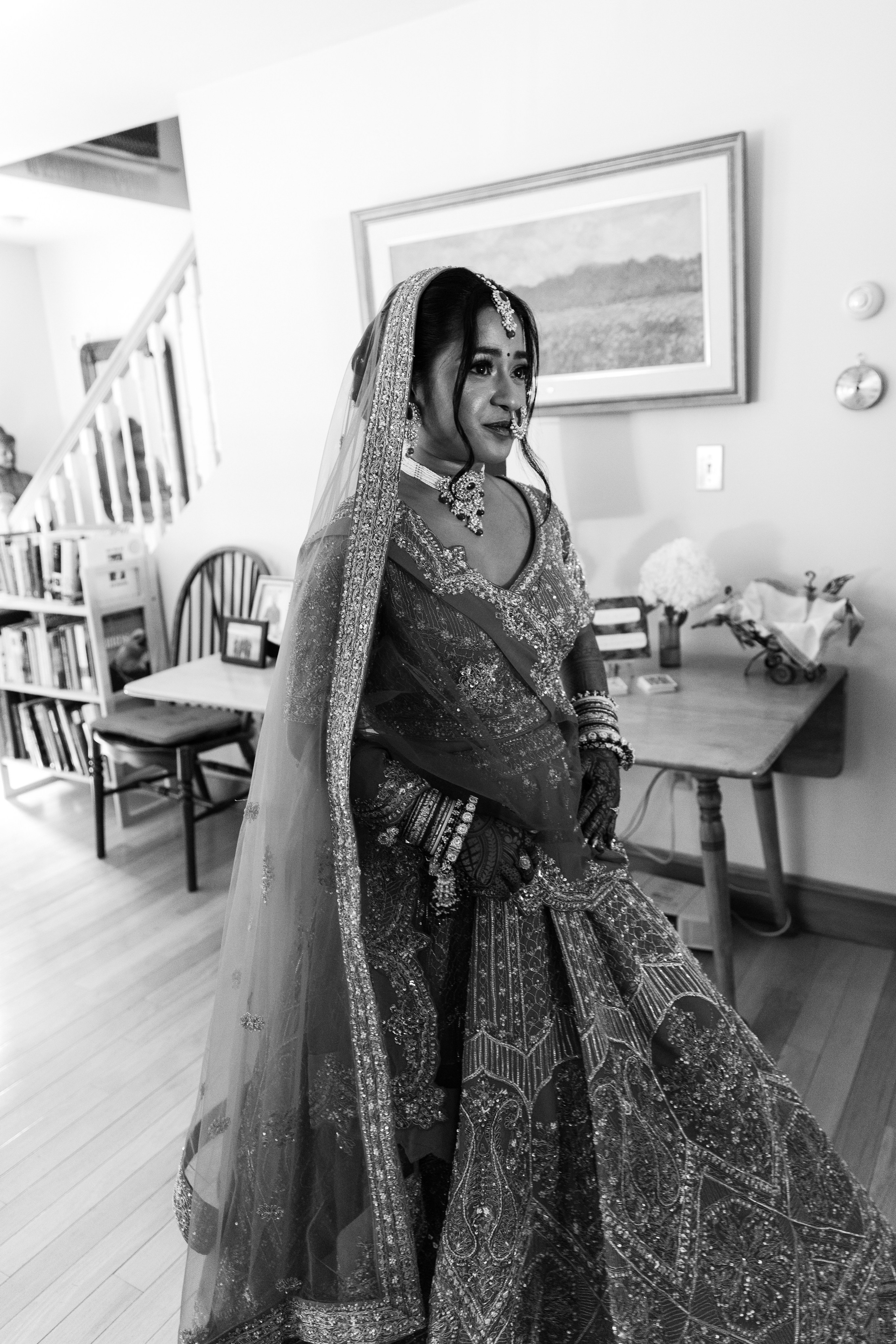 Two-Bride Multicultural Wedding in New Hampshire | Haldi & Nikah
