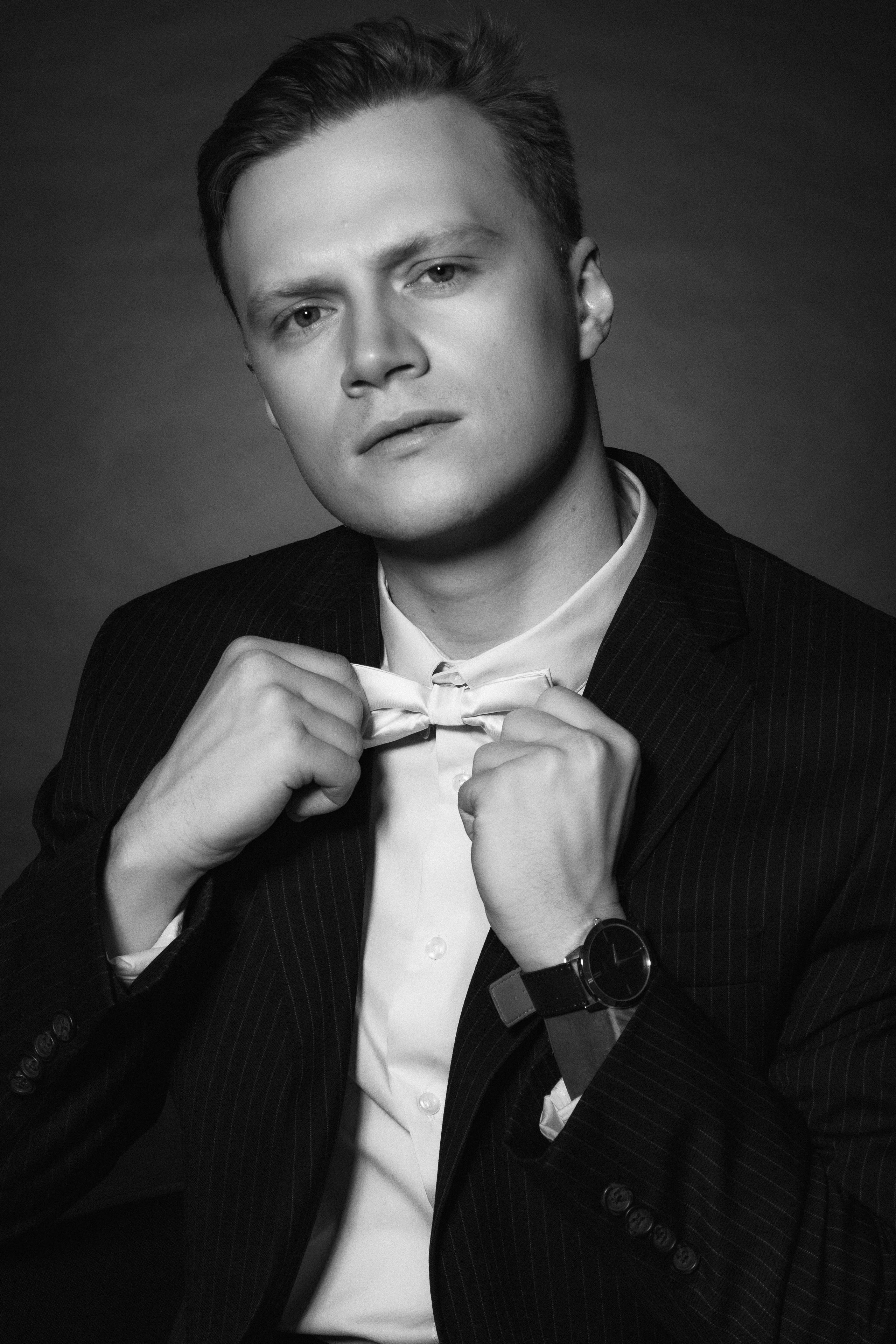 Photoshoot for stand up artist Chris Falman «The Golden Age of Hollywood». Kseny Kolesnik Photography