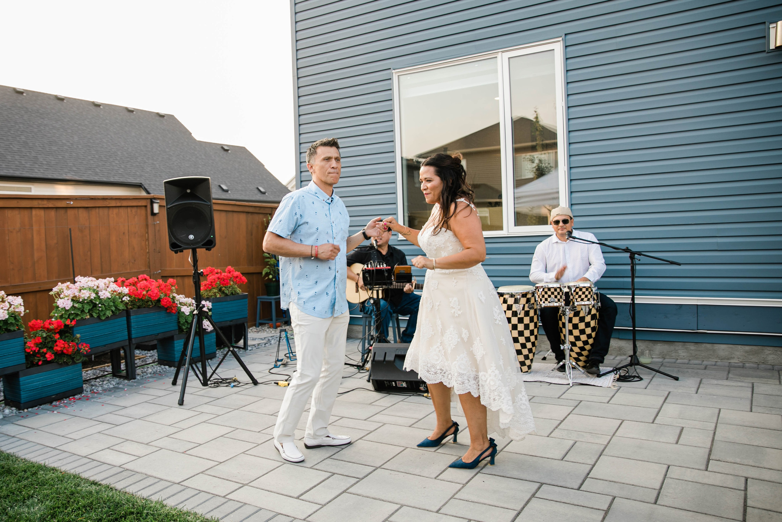 Pamela Backyard Wedding. Ching Li Photography