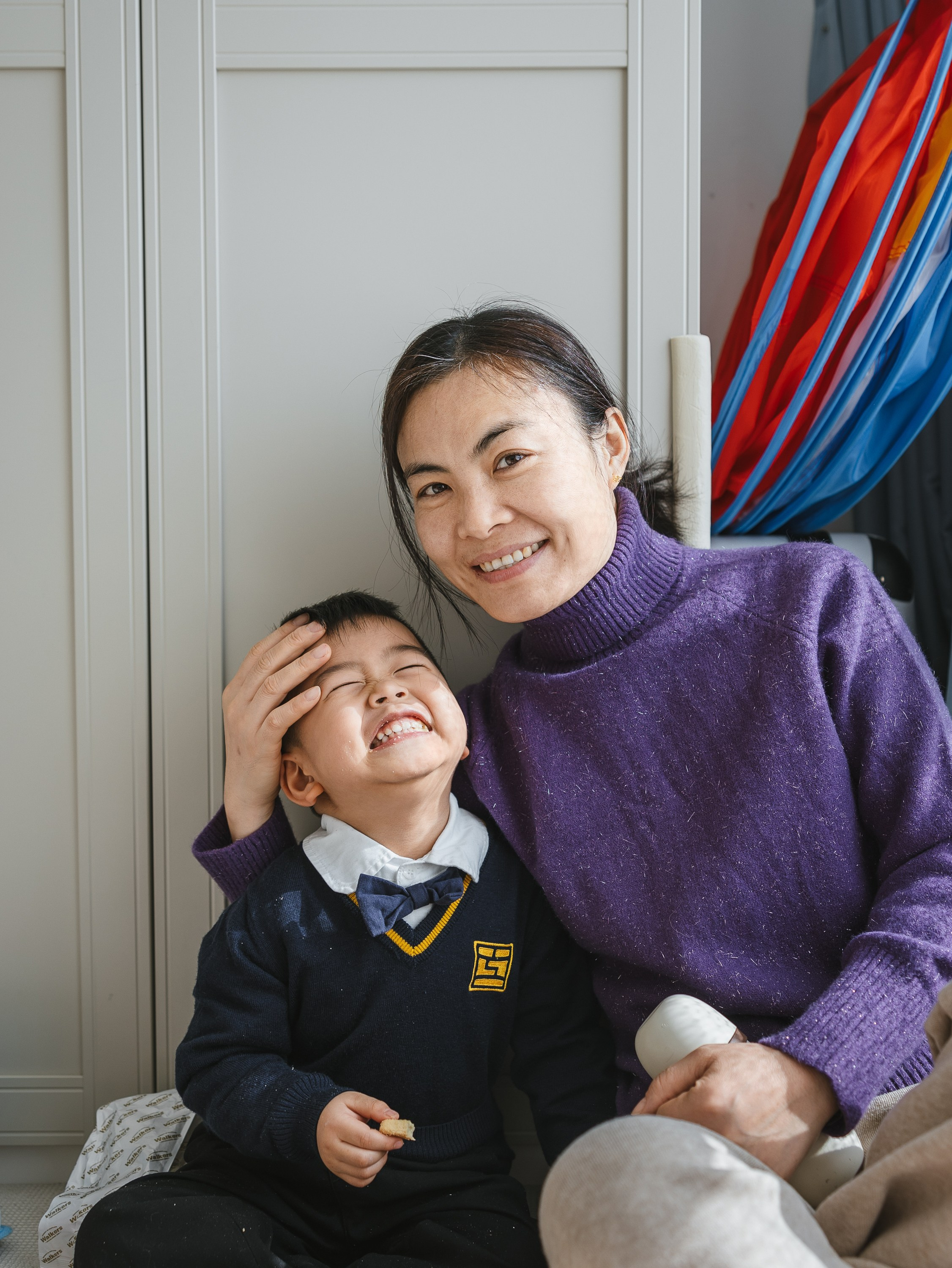 Family photograph in Shanghai. Shanghai Family Photographer Dora