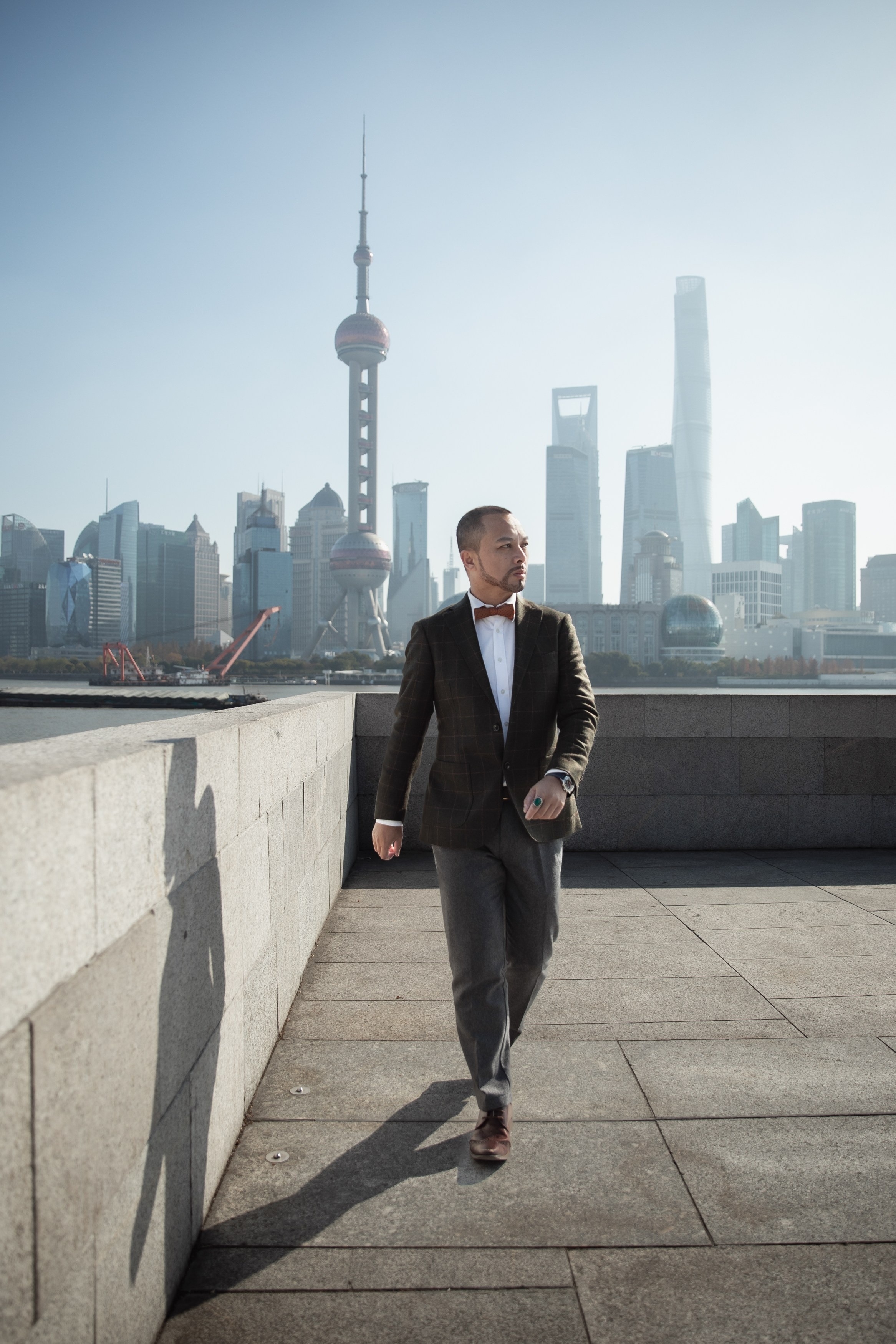 Bjack Chen on the Bund. Фотограф в Шанхае — Лола Пидлуская