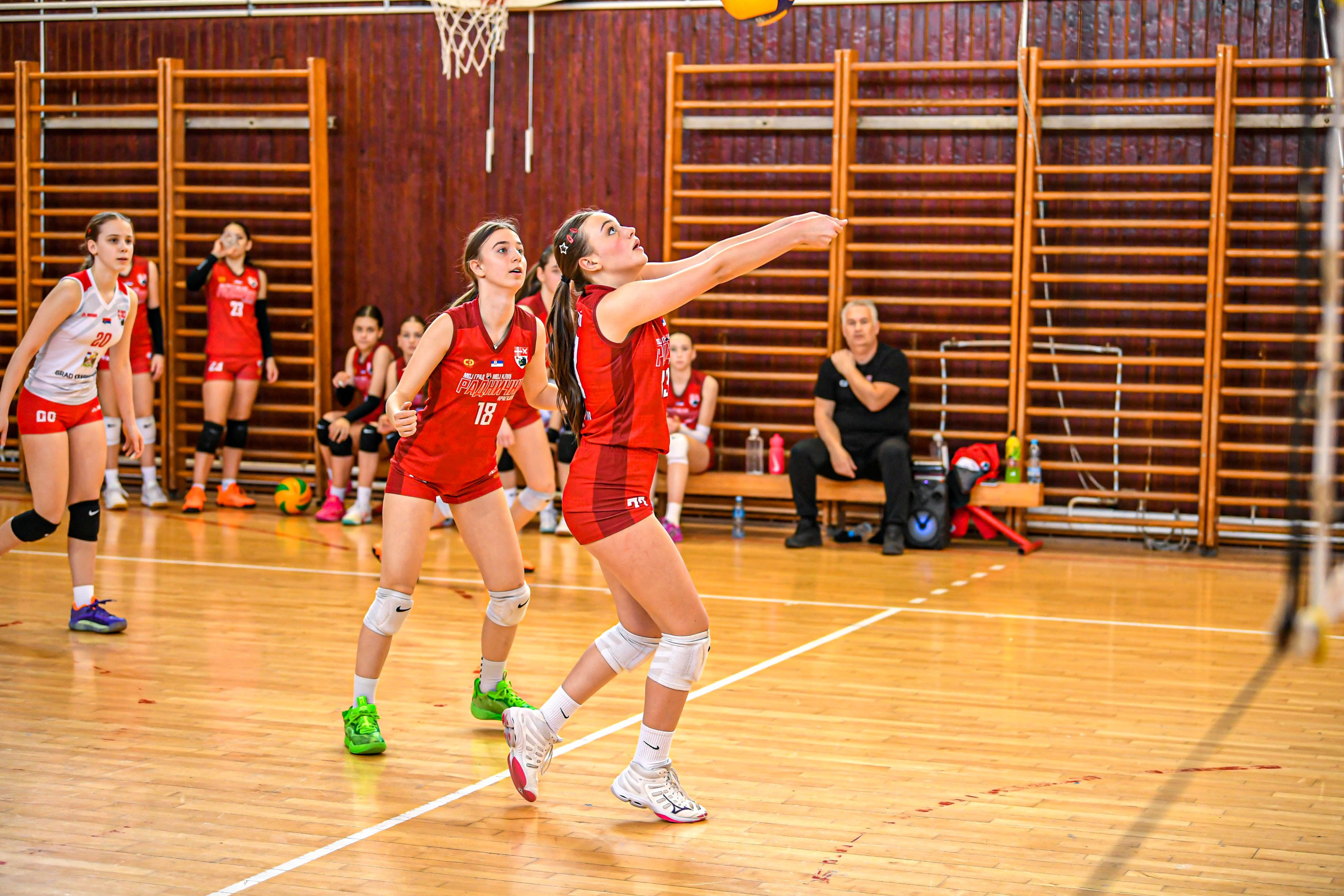 Odbojka 22.03.  Radnicki KG — BlockVolley JAG. Foto Simic Jagodina