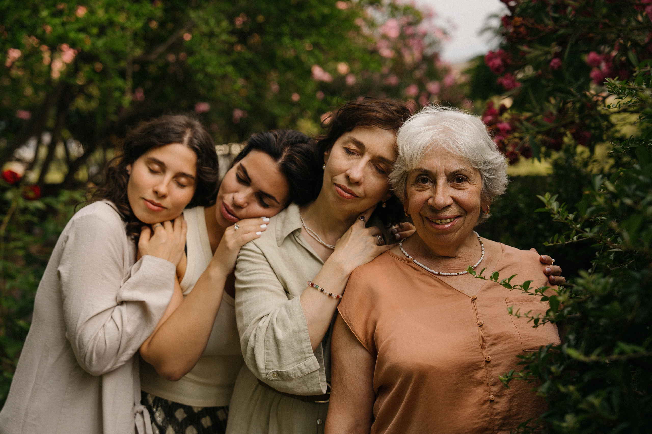 Family portrait. Photographer and travel-blogger Aleksandra Gritsenko