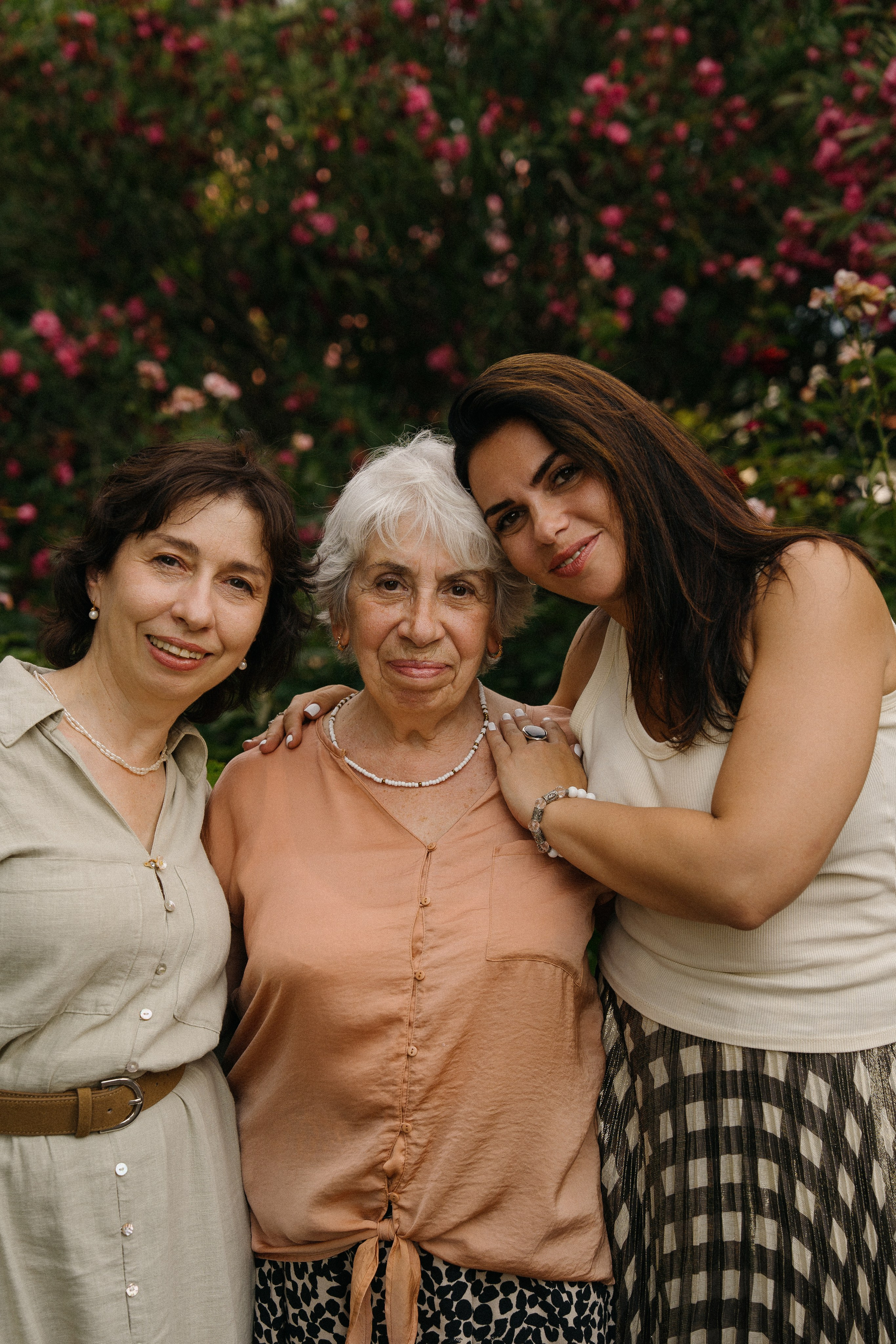 Family portrait. Photographer and travel-blogger Aleksandra Gritsenko