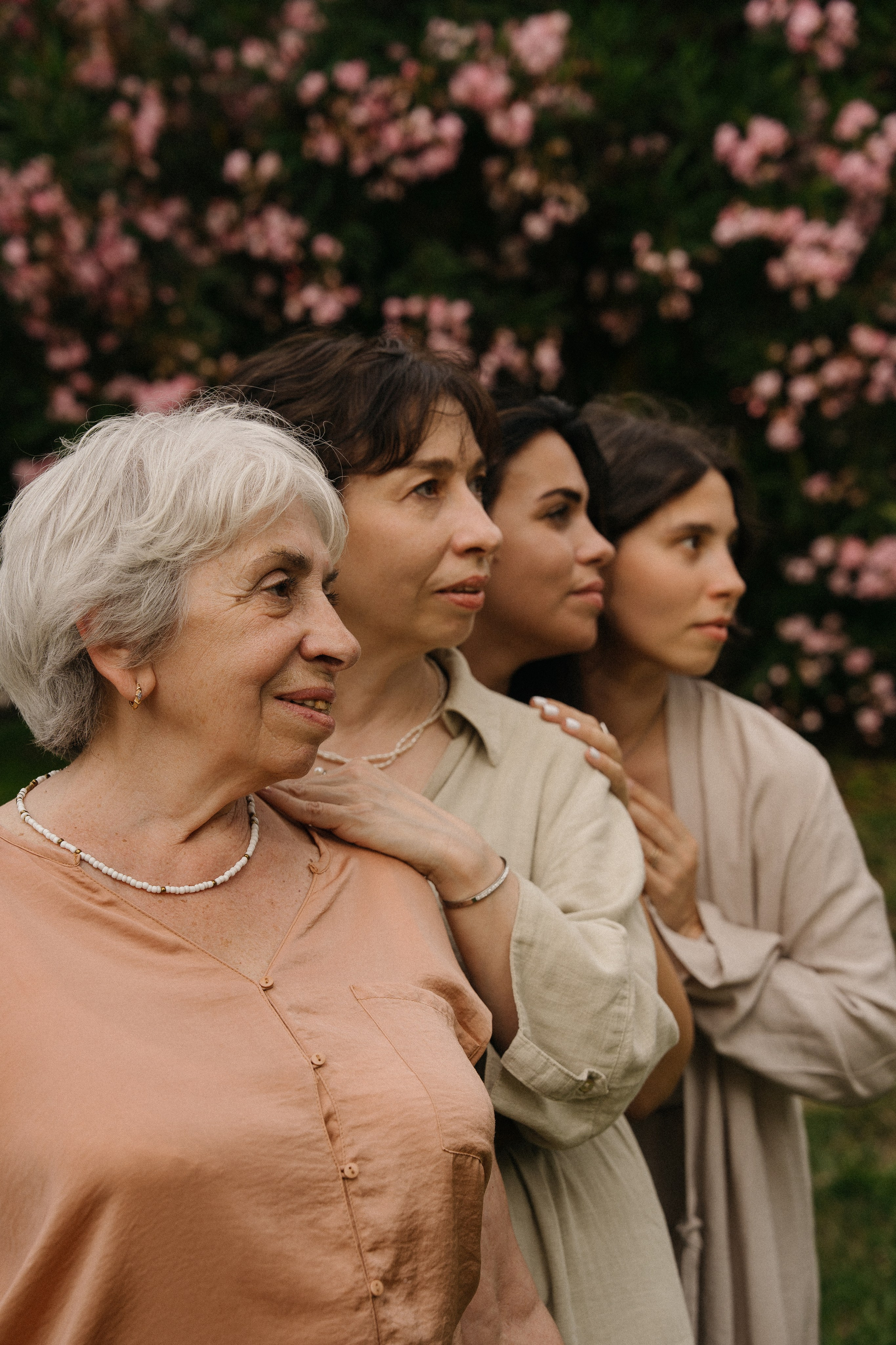Family portrait. Photographer and travel-blogger Aleksandra Gritsenko