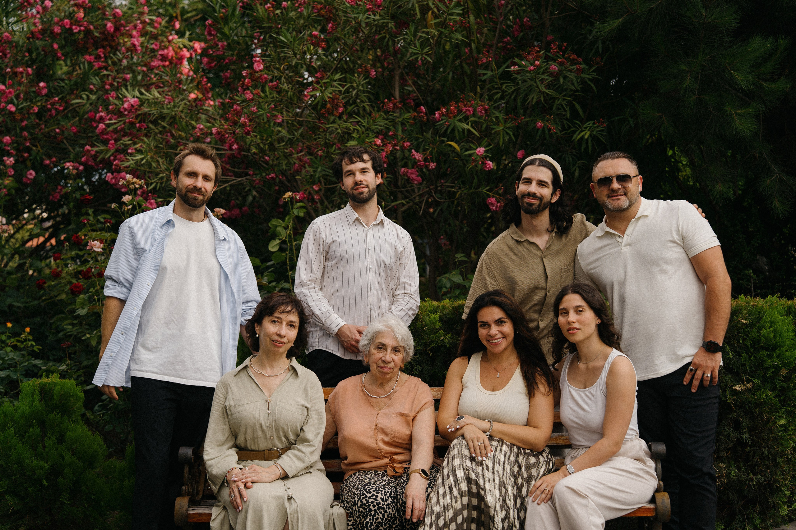 Family portrait. Photographer and travel-blogger Aleksandra Gritsenko