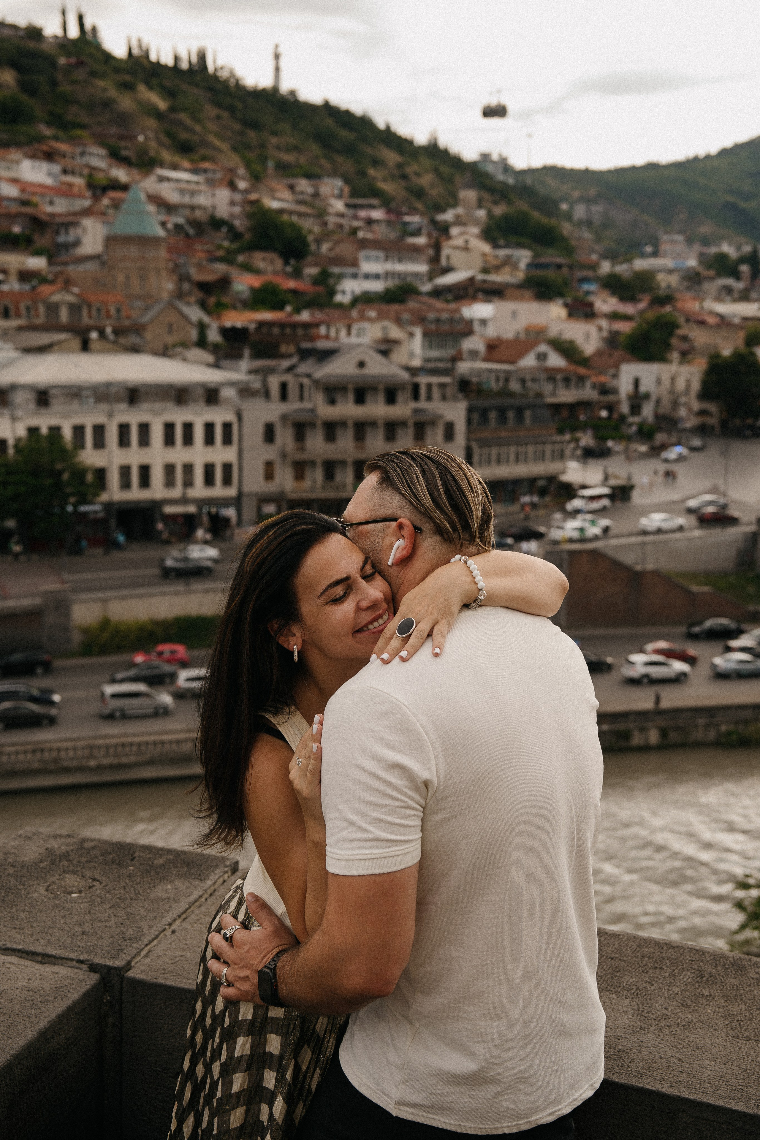 Family portrait. Photographer and travel-blogger Aleksandra Gritsenko