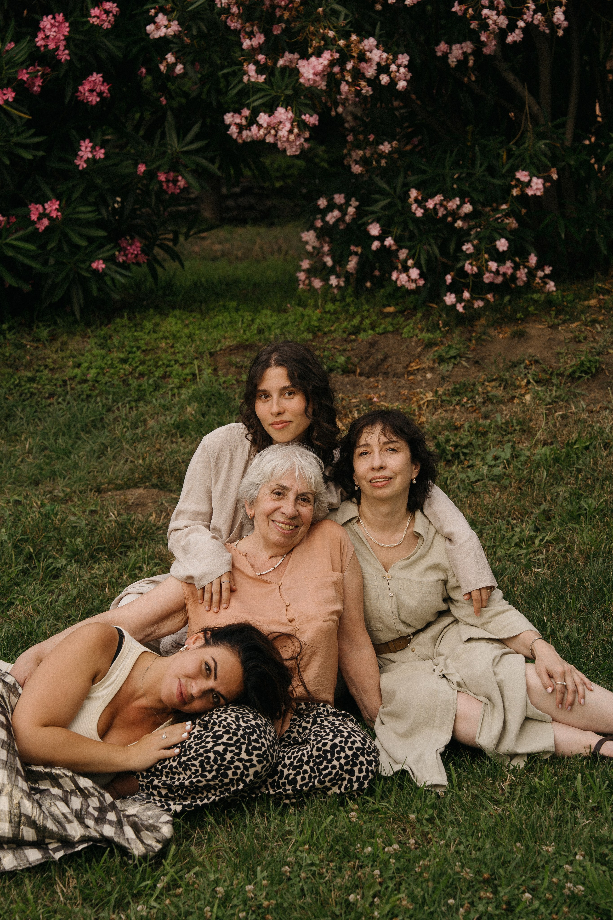 Family portrait. Photographer and travel-blogger Aleksandra Gritsenko