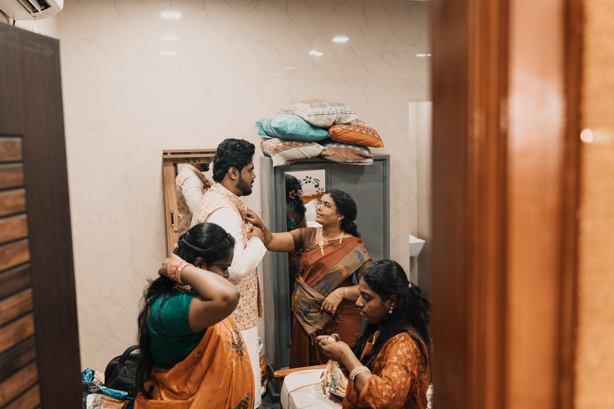 Raghul & Divya. Agam Vizha