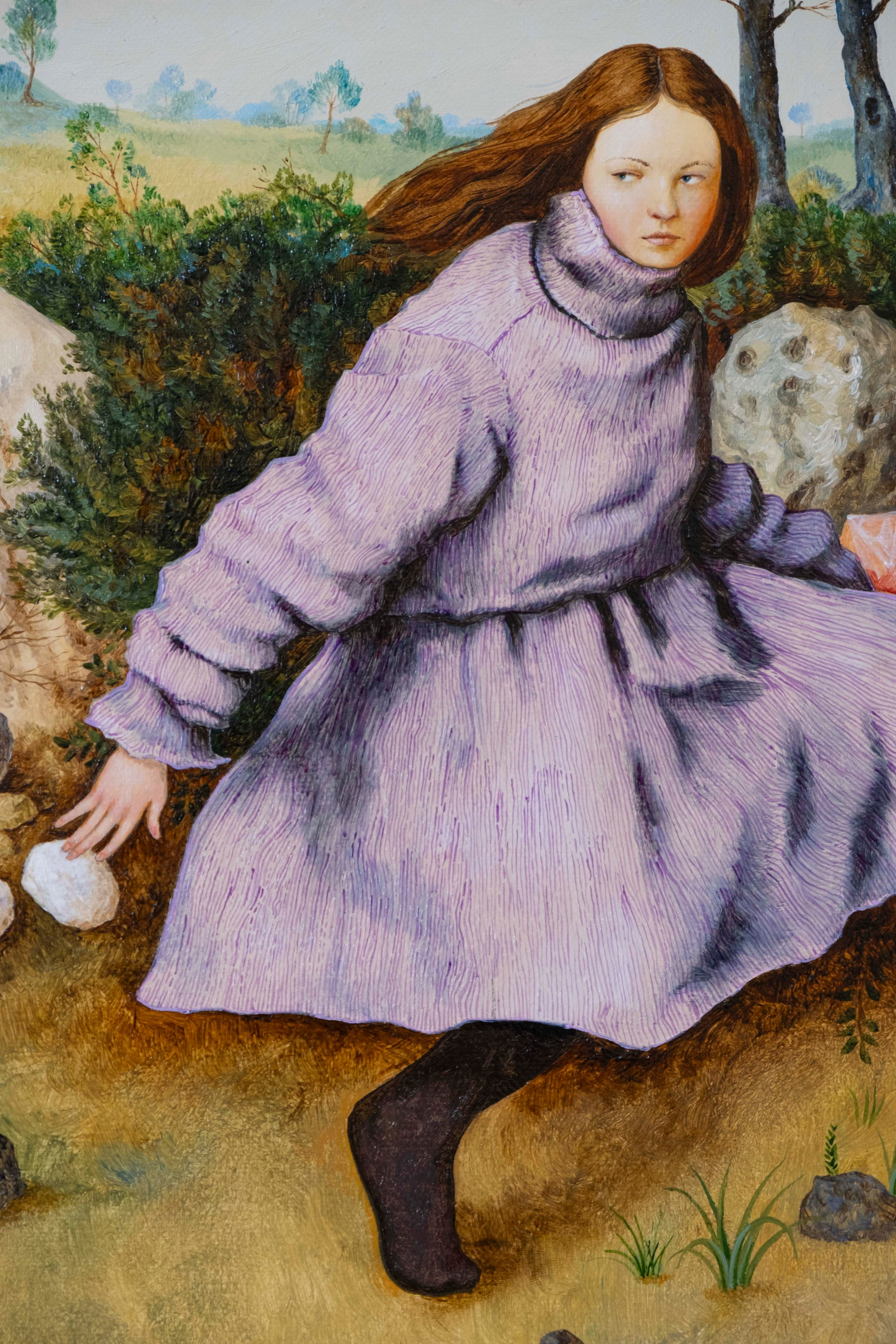 Purple Dress. Paul Rog