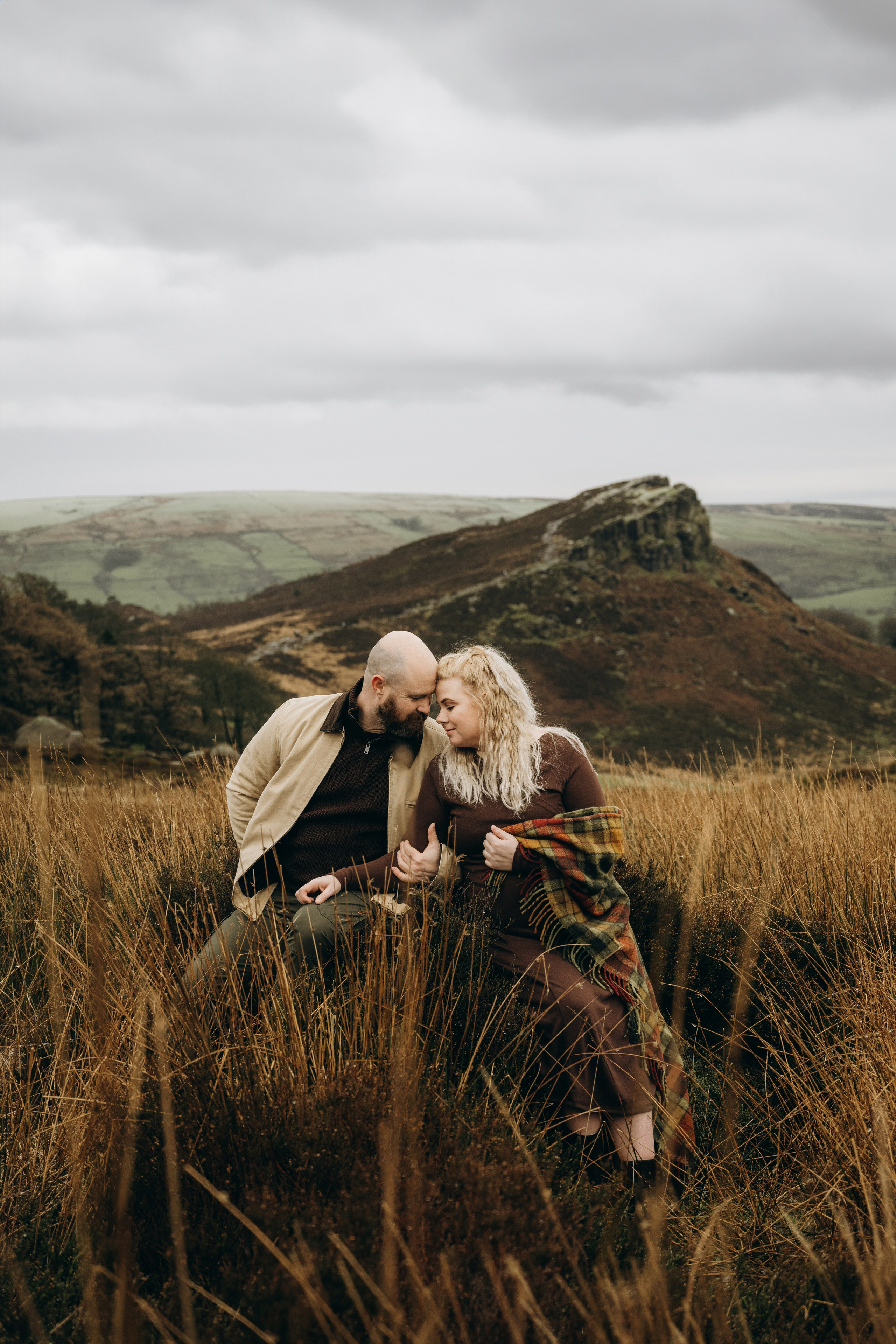 L & C in Peak District. Tania Gandrabur, photographer in West Midlands, England
