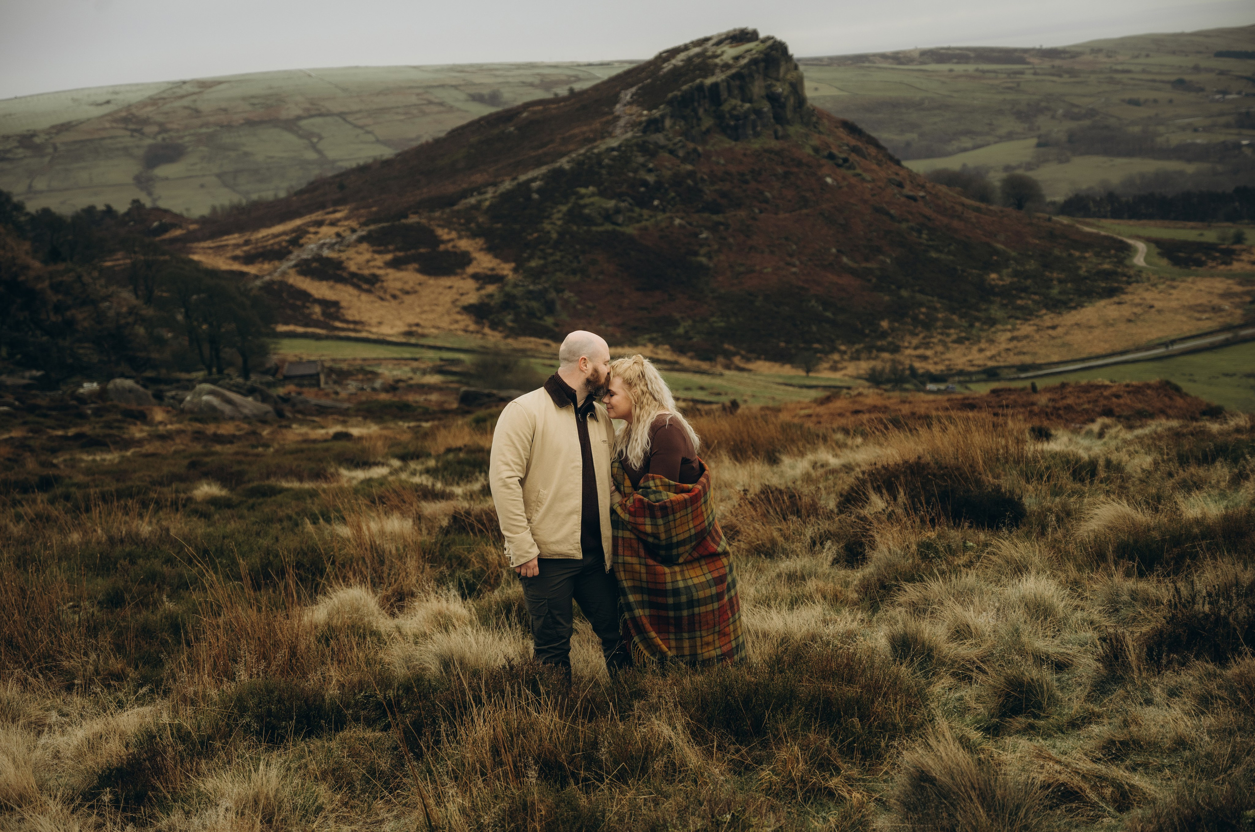 L & C in Peak District. Tania Gandrabur, photographer in West Midlands, England