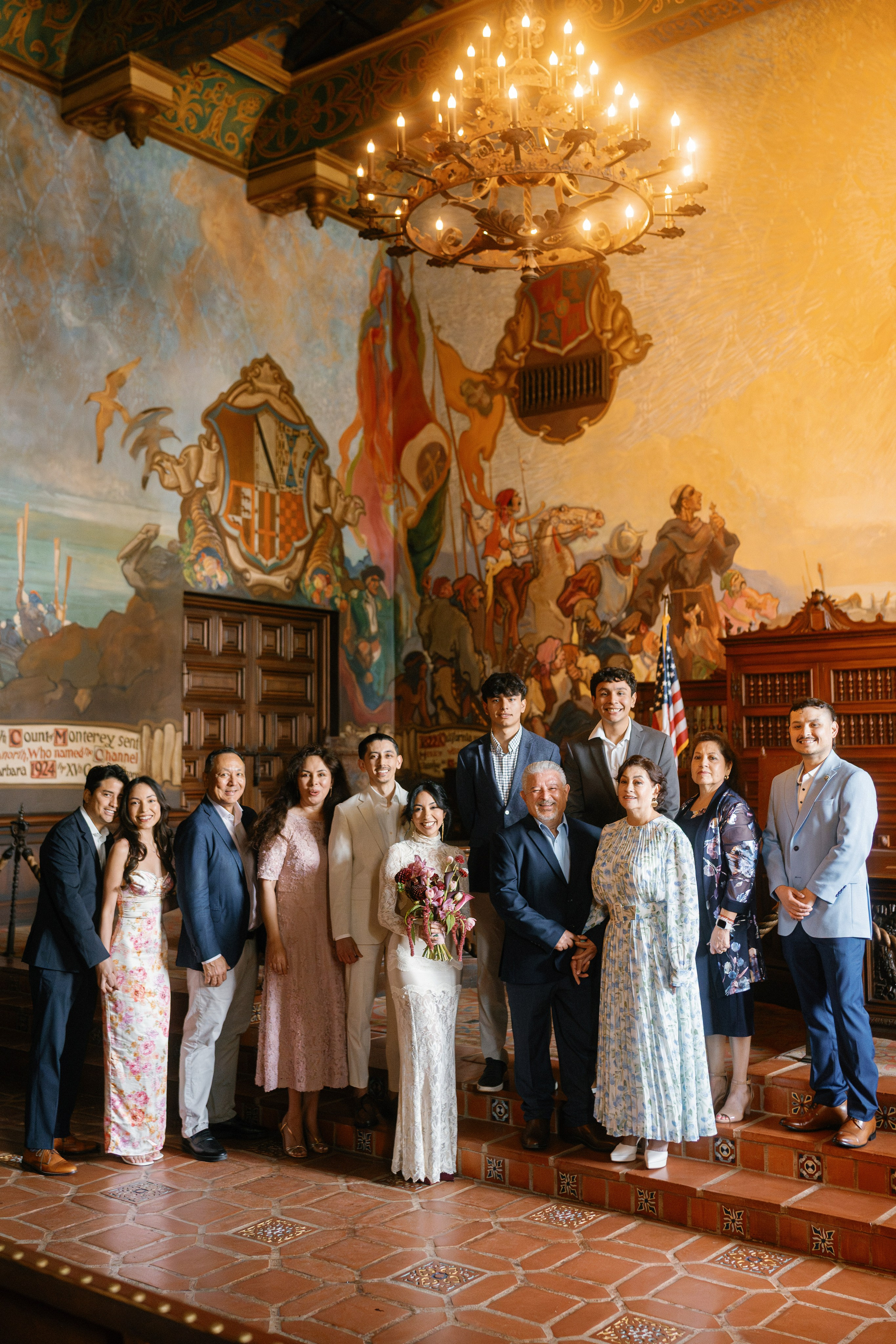 Intimate Wedding in Santa Barbara. Wedding Photography & Videography Team in California, Los Angeles, San Francisco, San Diego and Travel