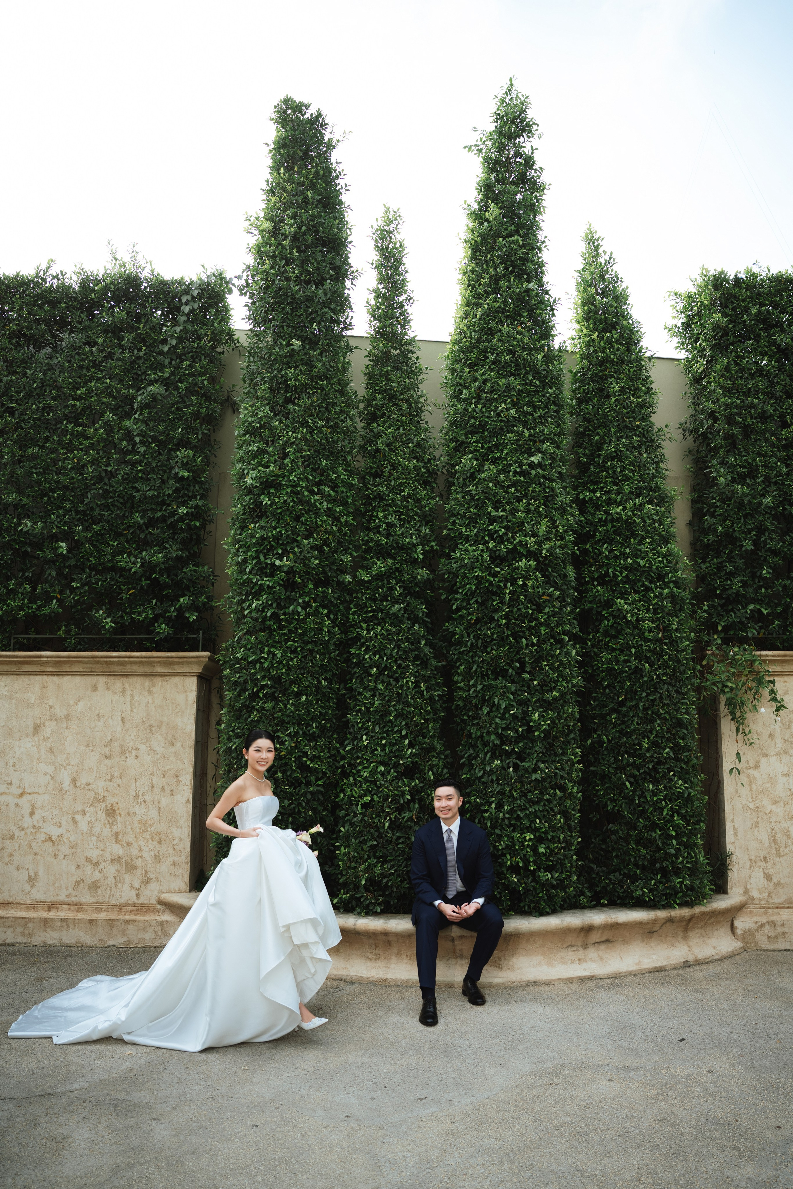 N&N Prewedding Jardin de Rom. Anns wedding photography