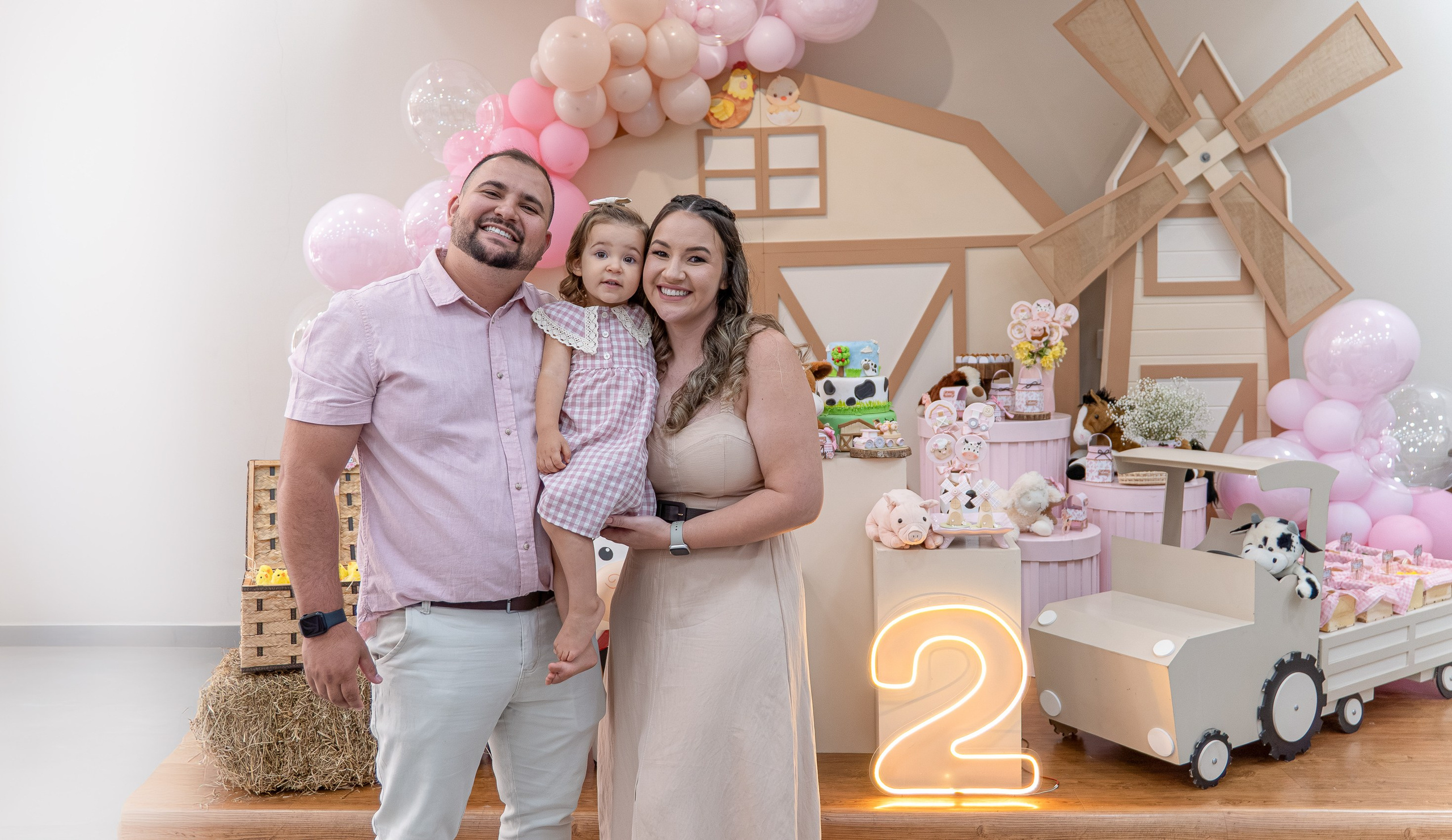 2 anos da Luísa