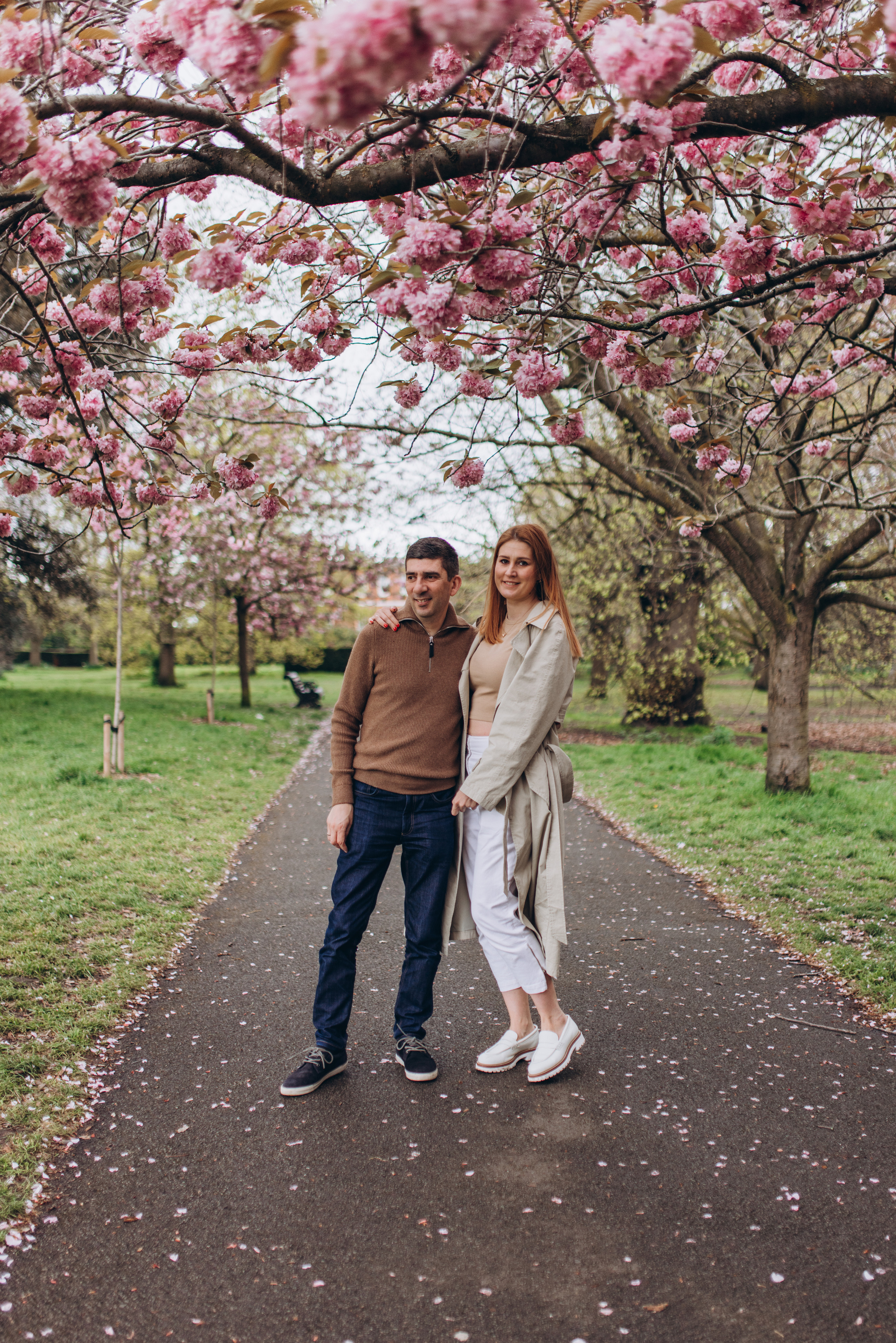 Sofia with parents (Greenwich Park). Anastasia Klink, Photographer in London