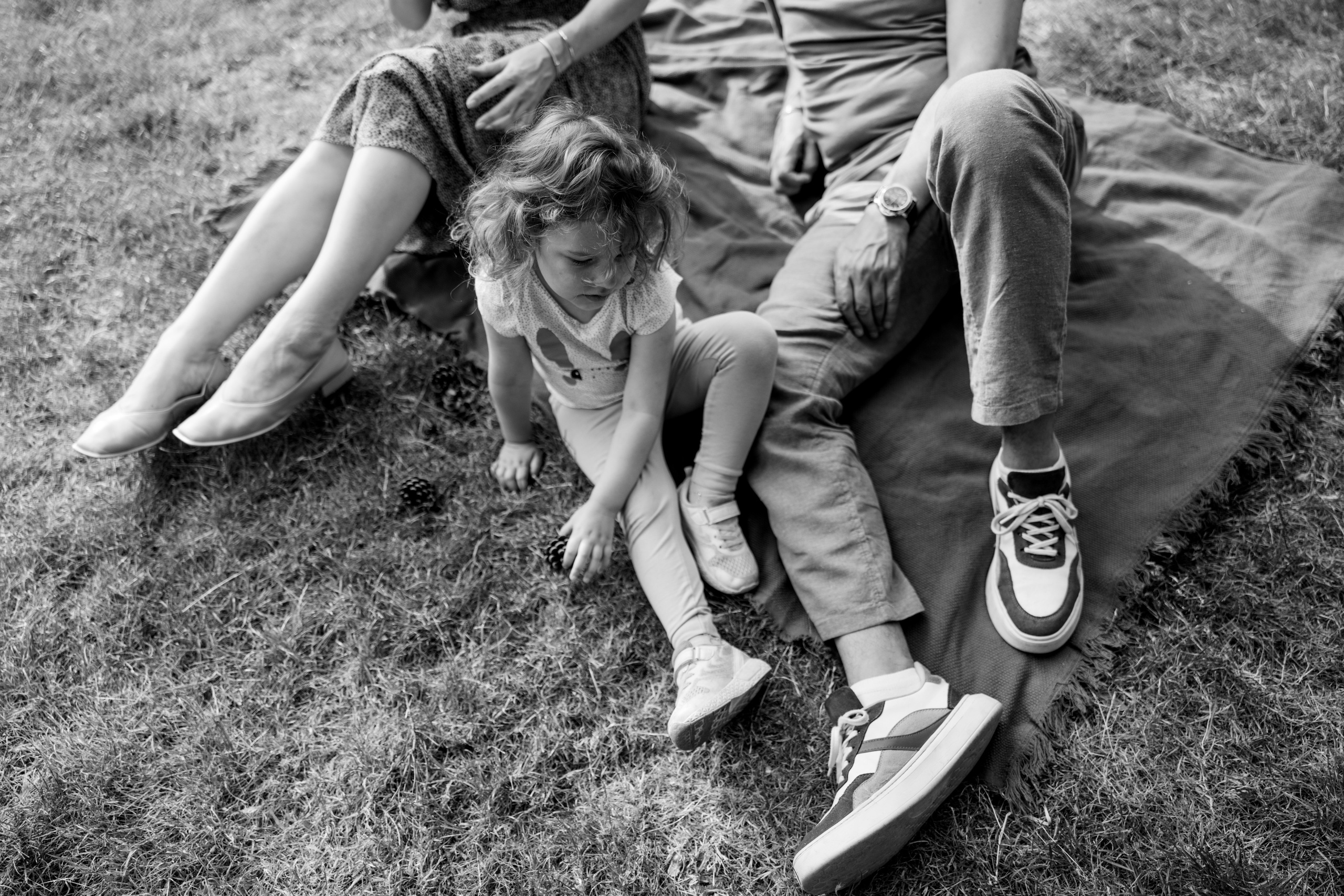 Selin’s Family (Hyde Park). Anastasia Klink, Photographer in London