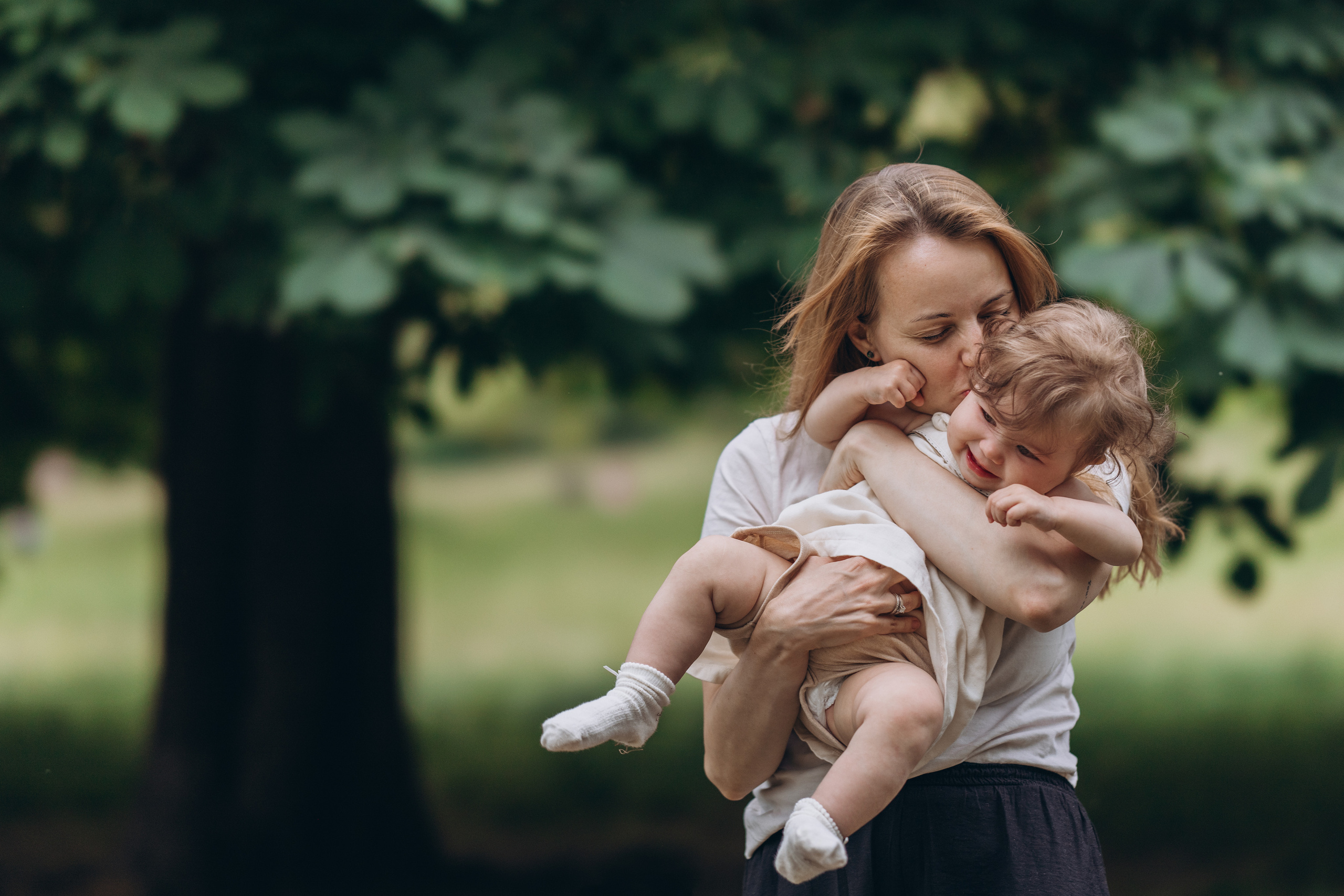Igor and his family (Hyde Park). Anastasia Klink, Photographer in London