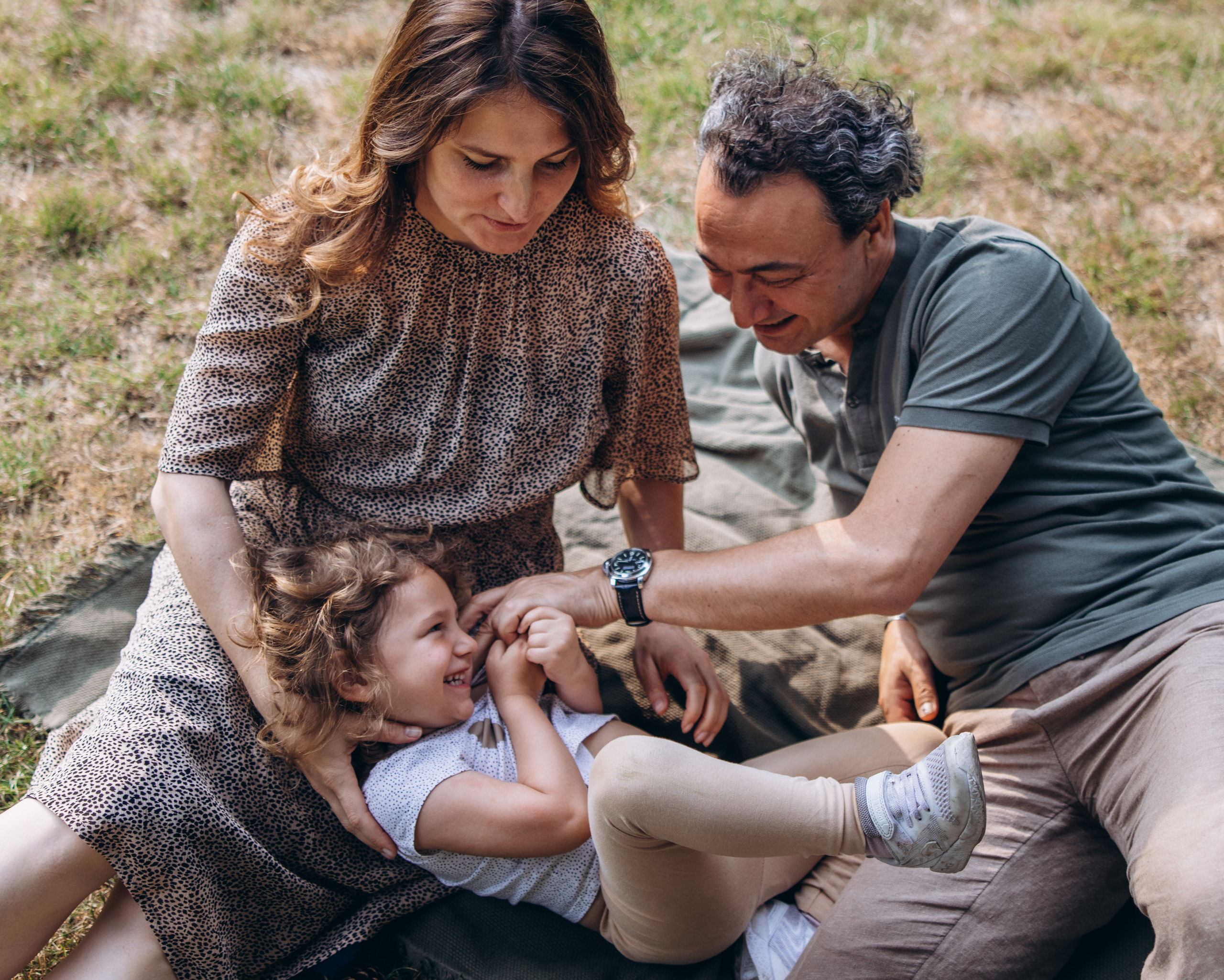 Selin’s Family (Hyde Park). Anastasia Klink, Photographer in London