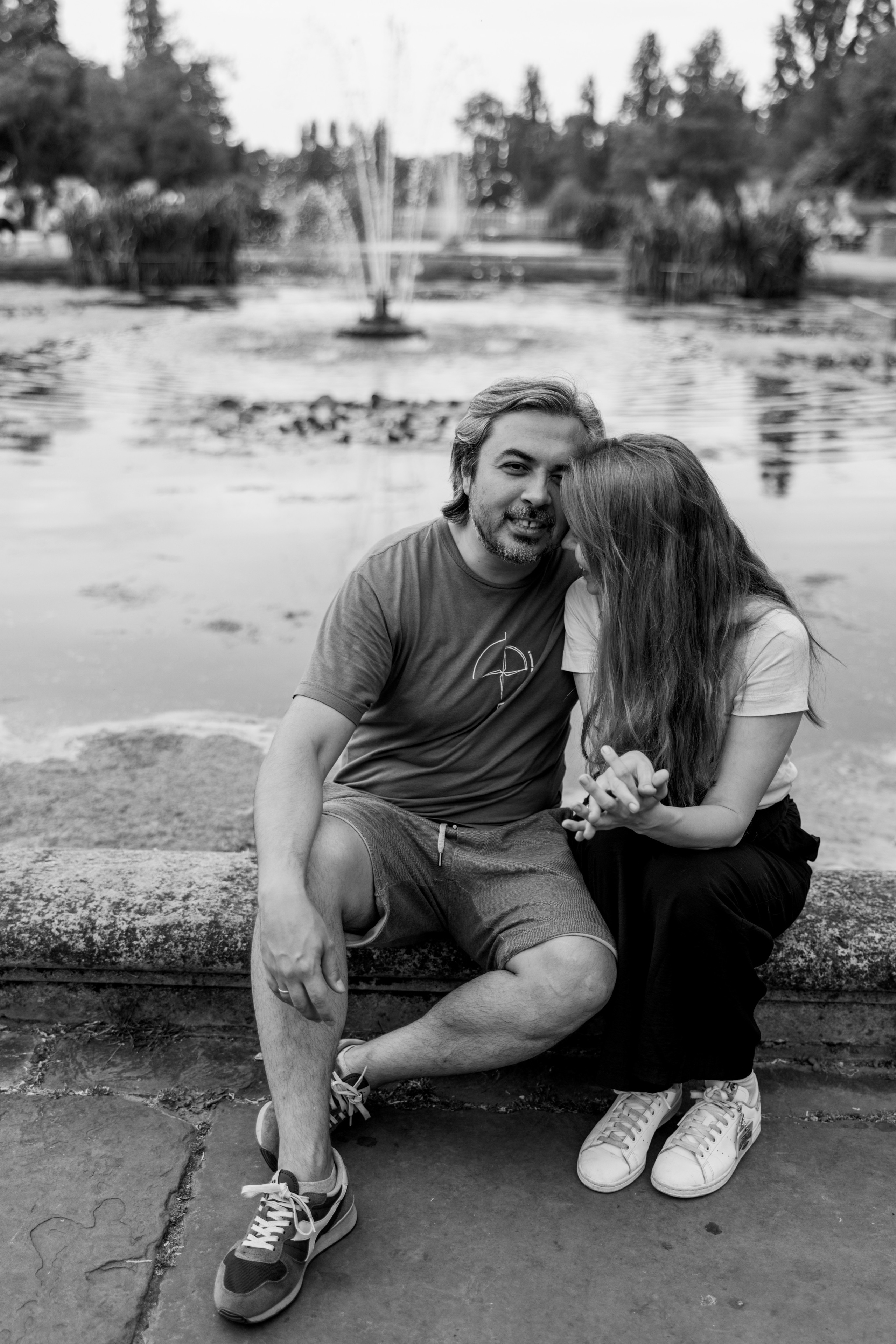 Igor and his family (Hyde Park). Anastasia Klink, Photographer in London