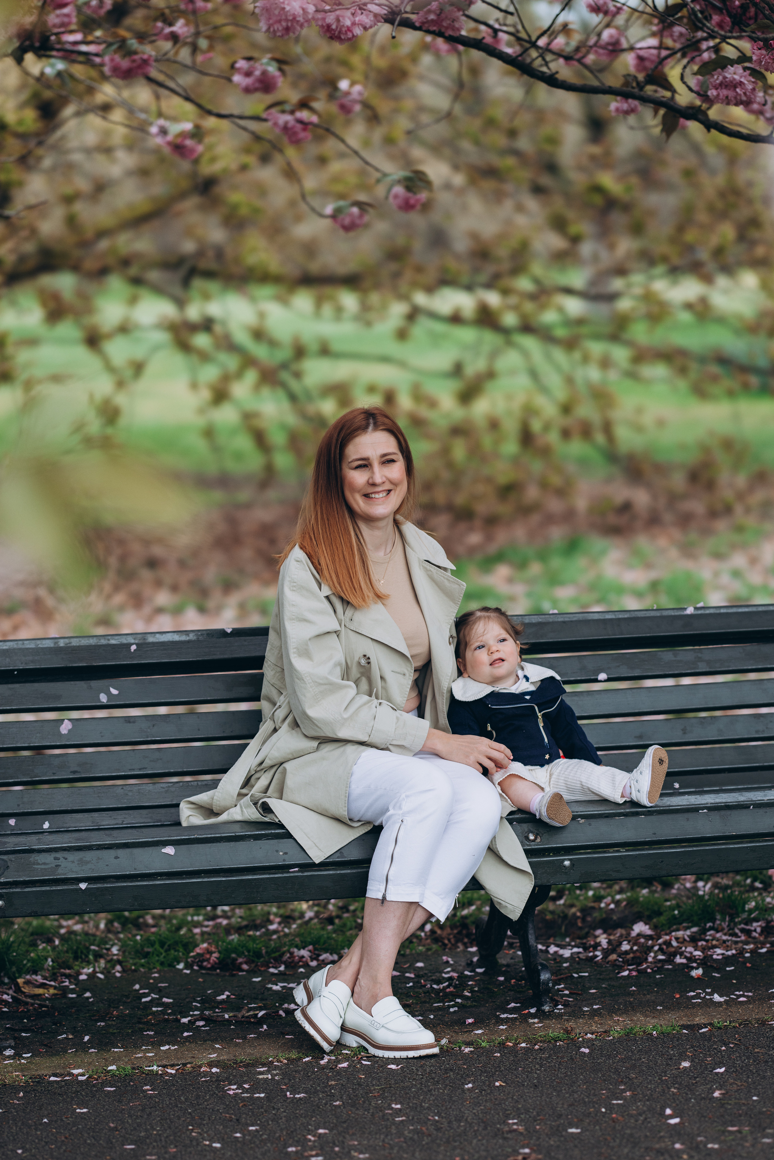 Sofia with parents (Greenwich Park). Anastasia Klink, Photographer in London