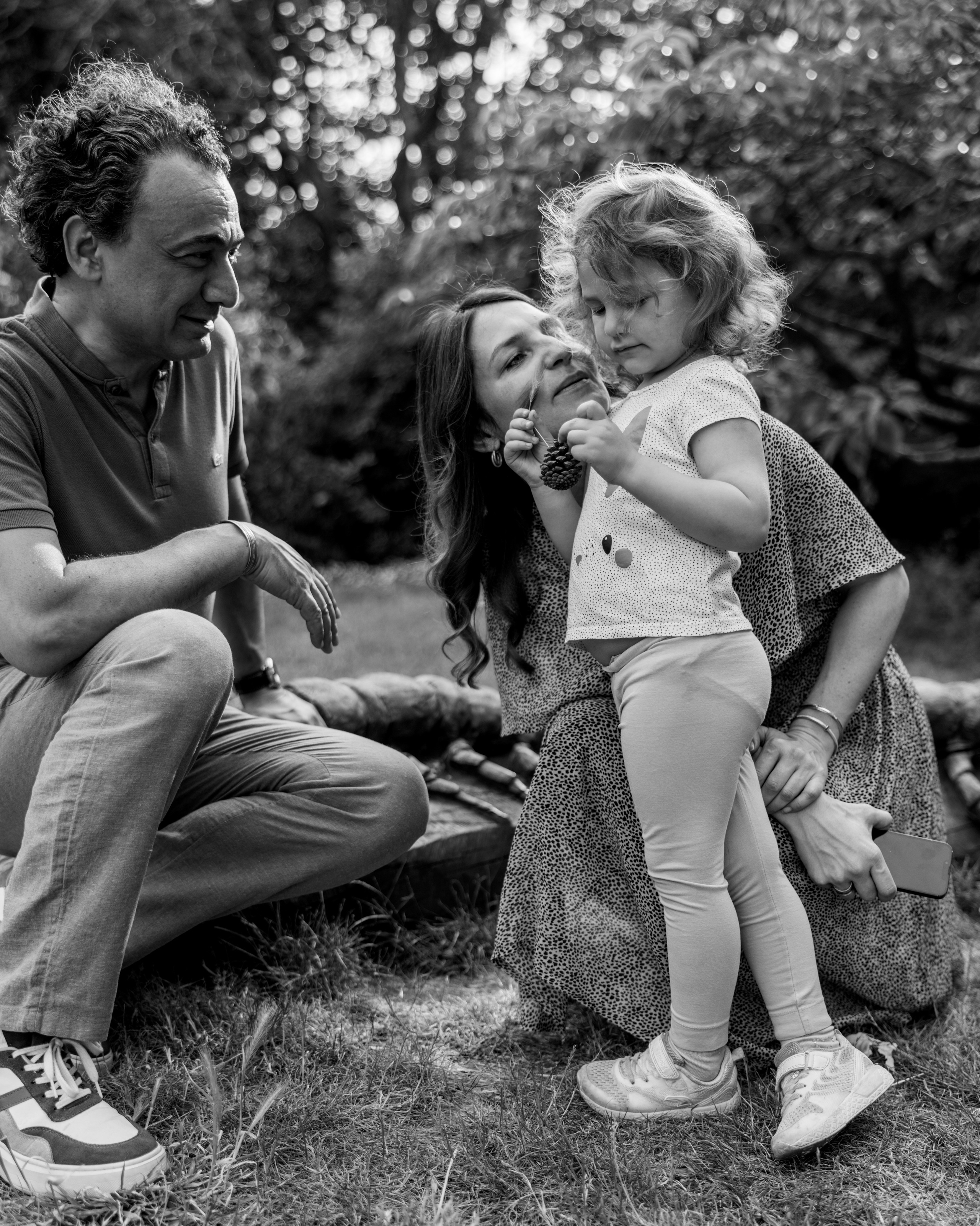 Selin’s Family (Hyde Park). Anastasia Klink, Photographer in London