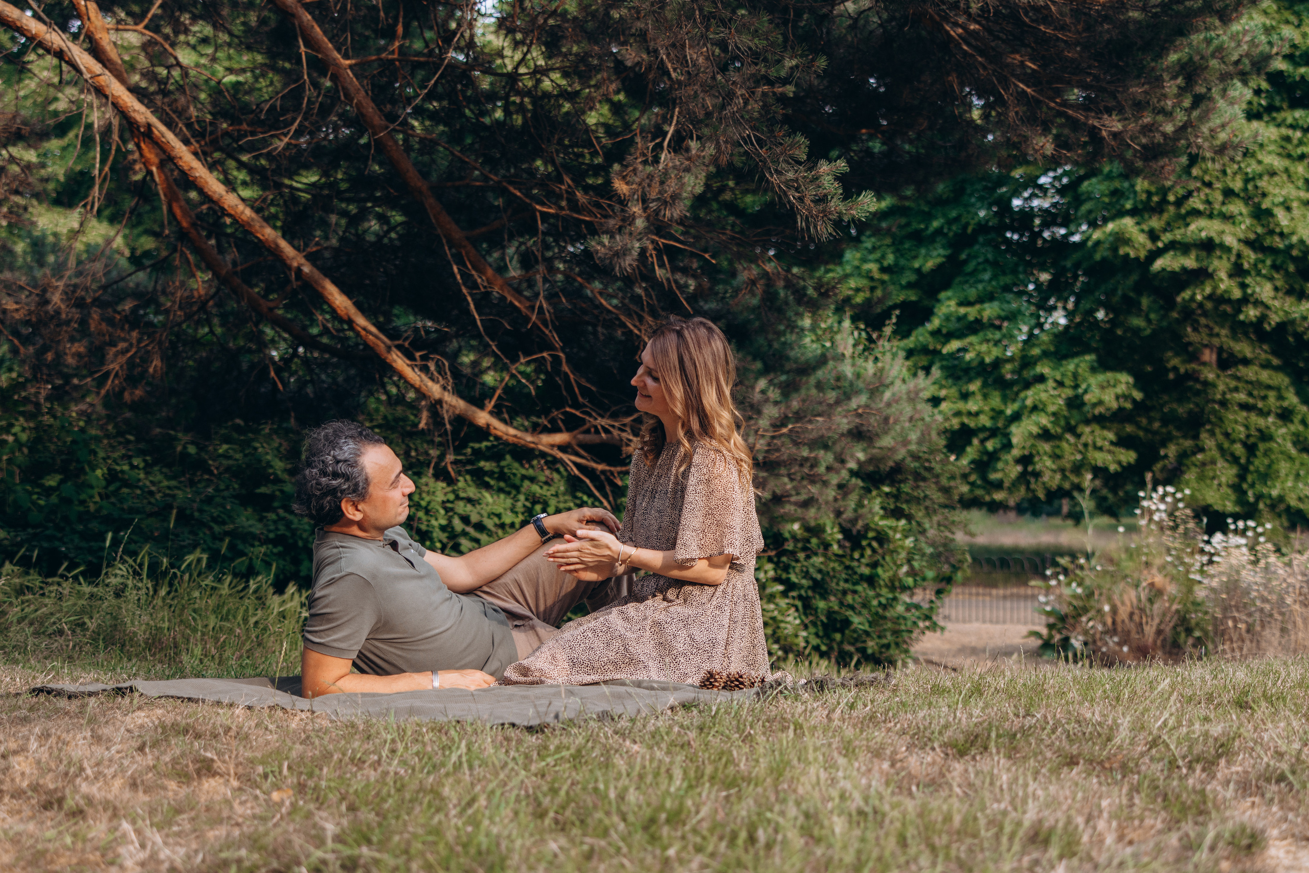 Selin’s Family (Hyde Park). Anastasia Klink, Photographer in London