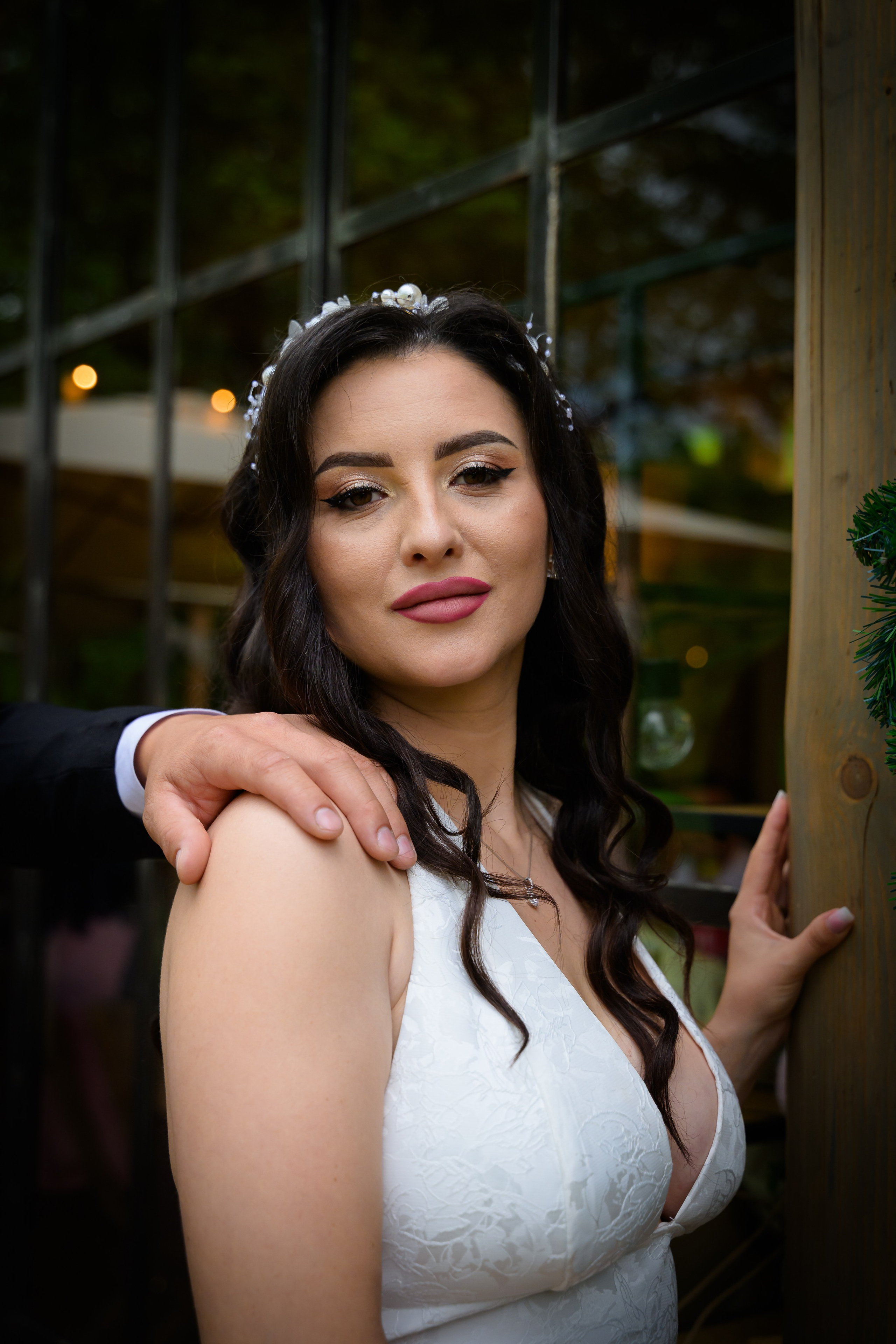 Hand for photos
