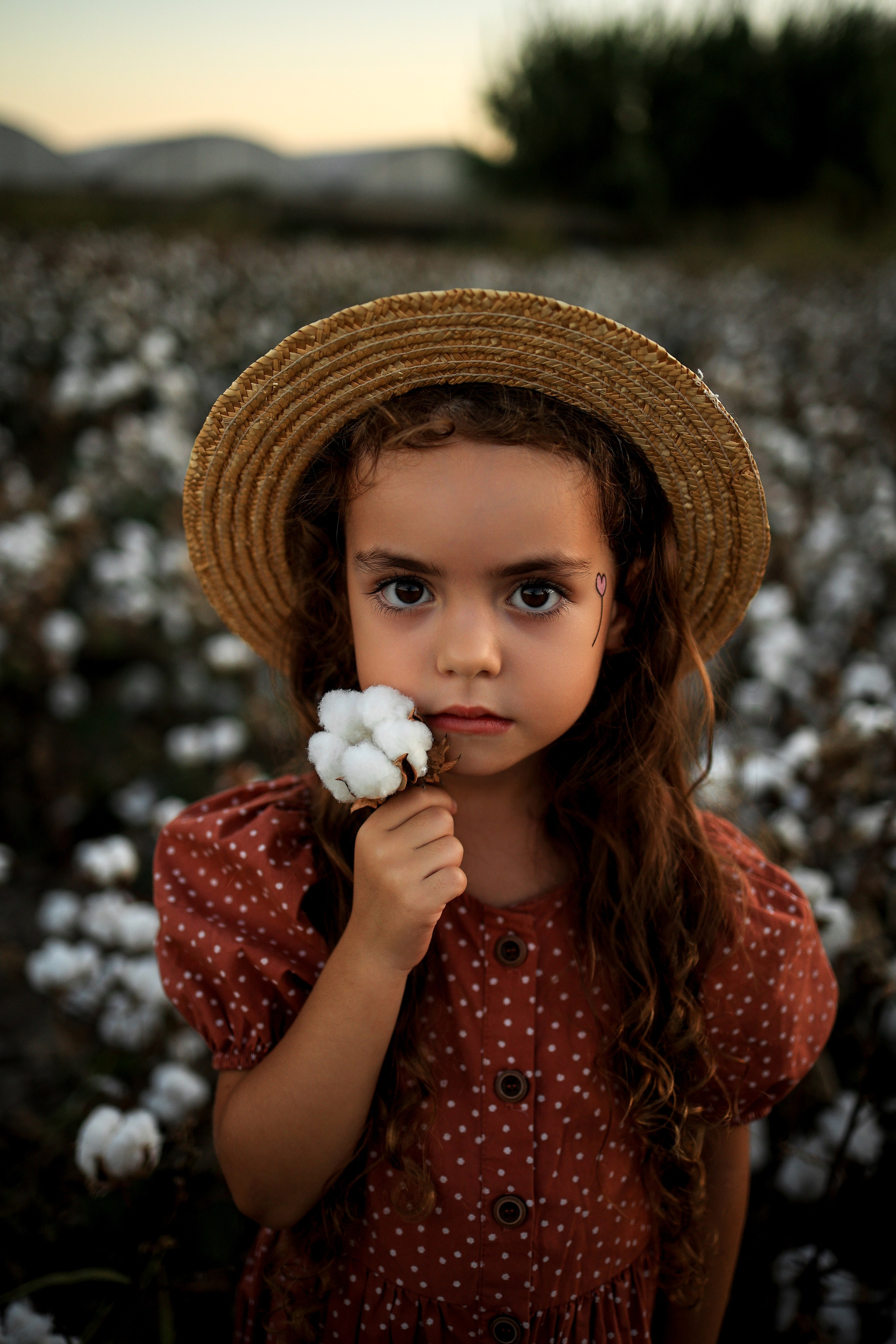 Фотосессия на хлопковом поле. Фотограф в Турции, Анталии, Кемере, Белеке, Сиде, Каше, Калкане, Фетхие