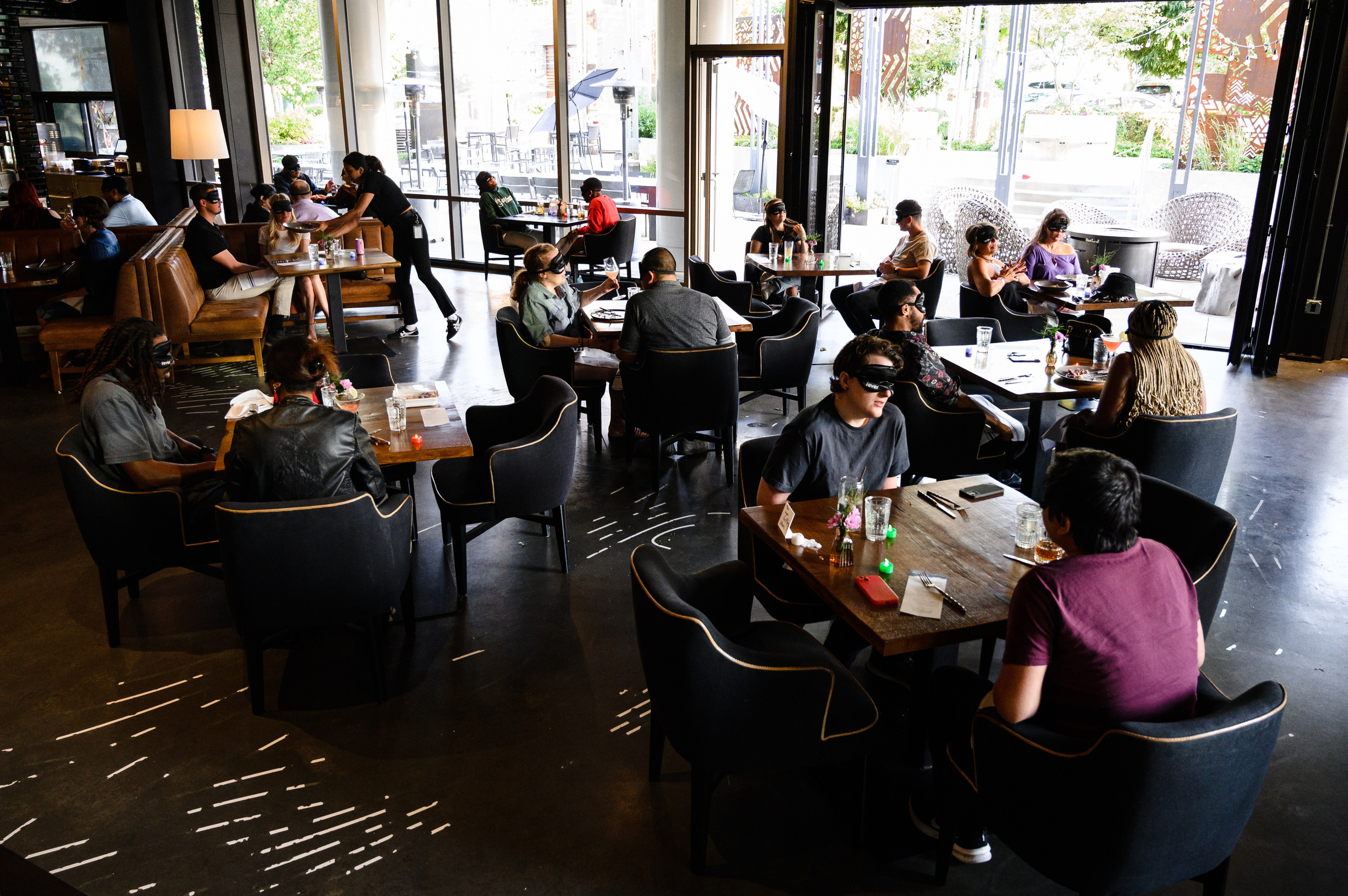 Dining in the Dark. Collective x Fever Seattle